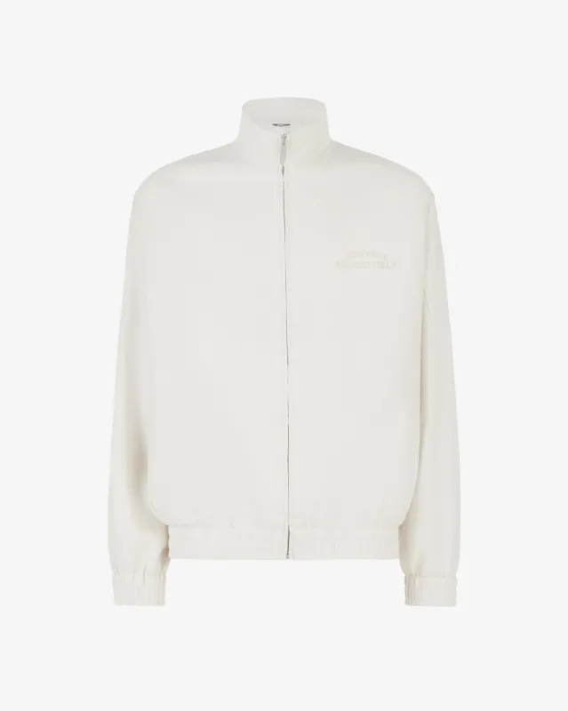 Linen Blend Logo Tracktop made by GCDS