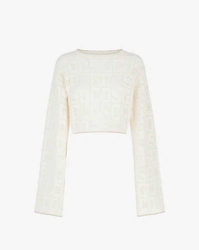 Gcds Monogram Macramé Top made by GCDS