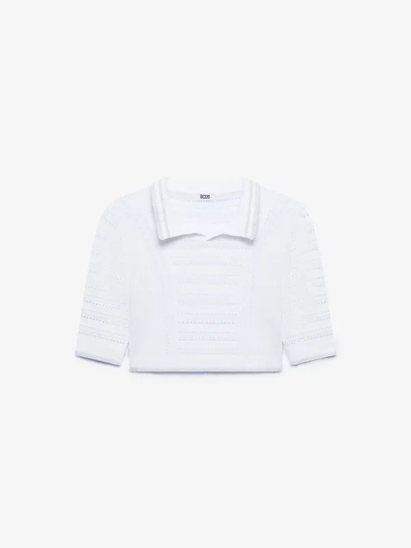 Polo corta Tennis made by GCDS