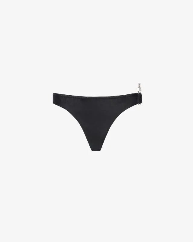 Hoop Leather Panties made by GCDS