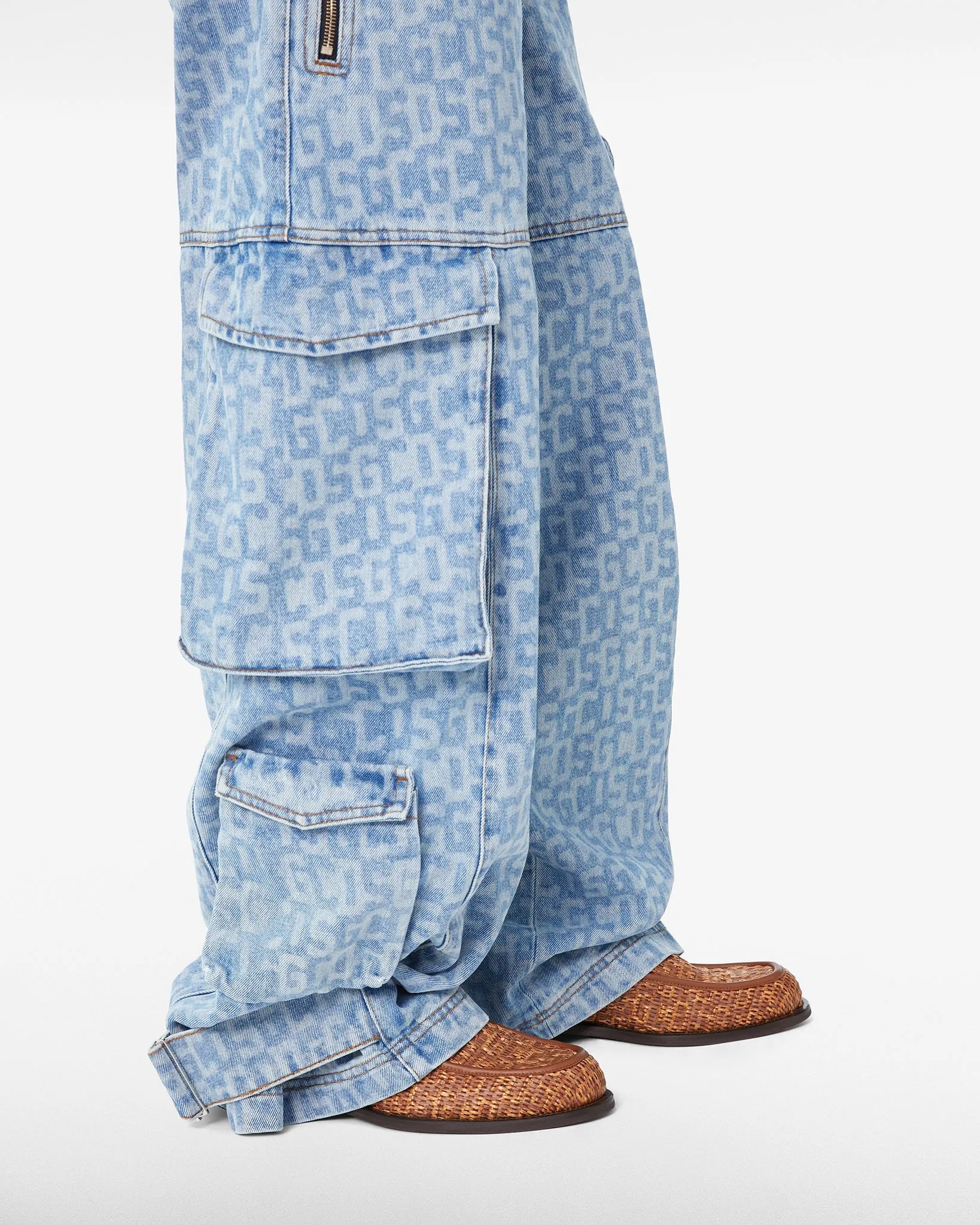 Gcds Monogram Rafia Loafers sold by GCDS product image thumbnail 2