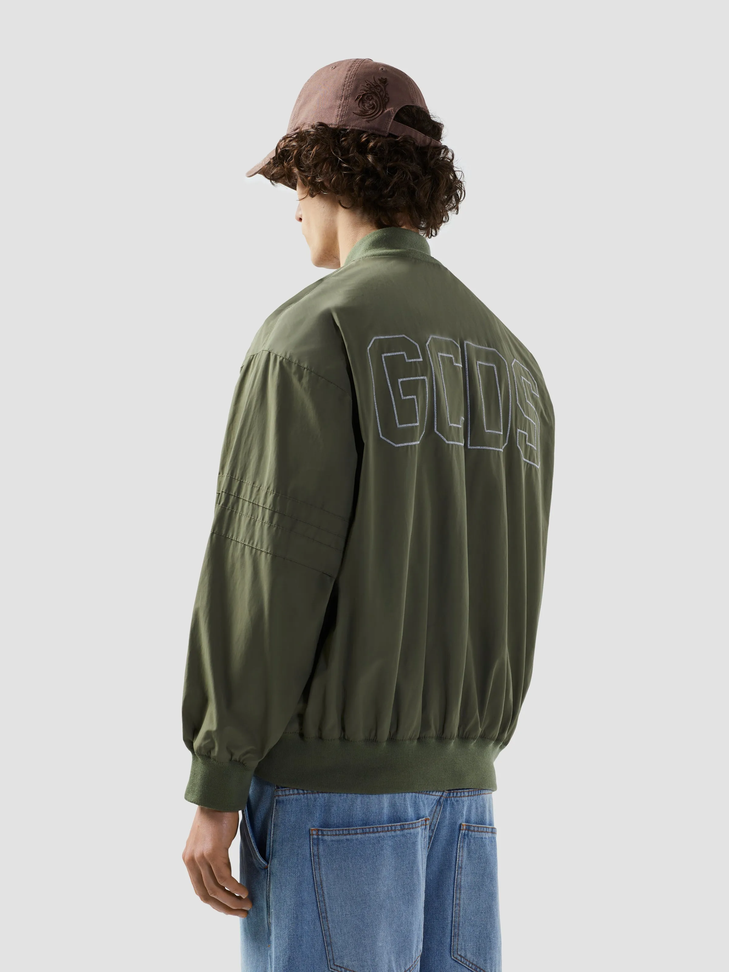 Bomber varsity in nylon regular con logo sold by GCDS product image thumbnail 5