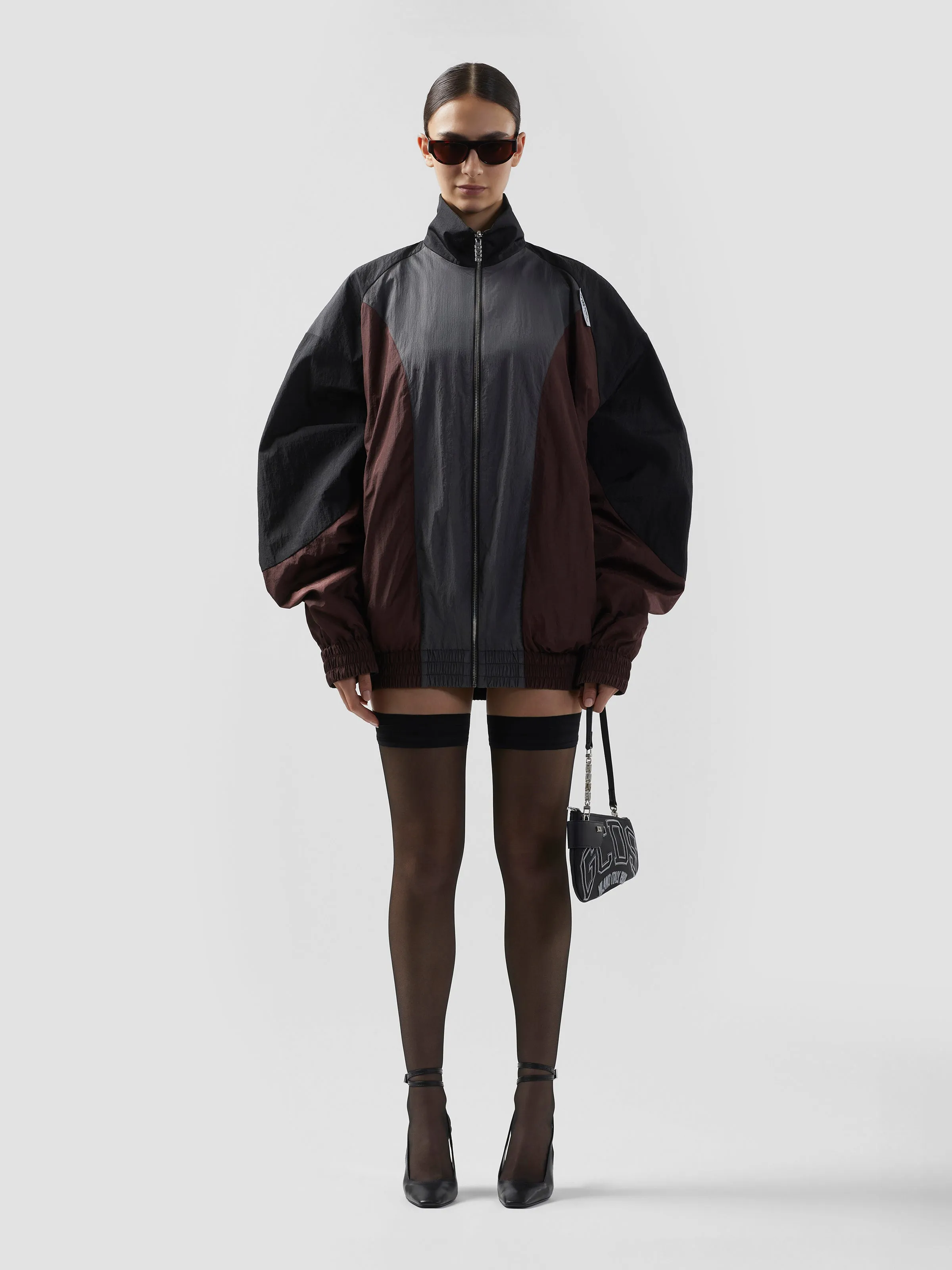 Giacca oversize color block sold by GCDS product image thumbnail 3