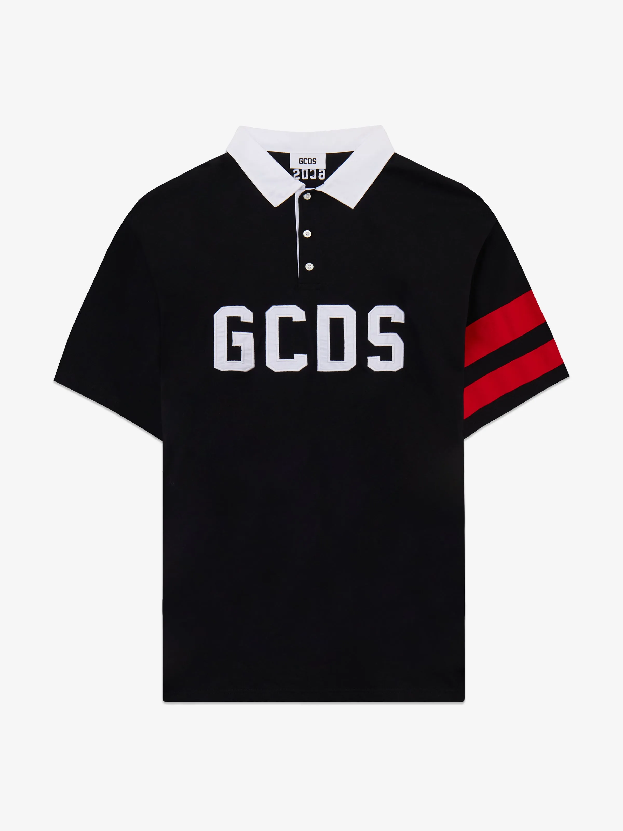 Polo regular con logo sold by GCDS