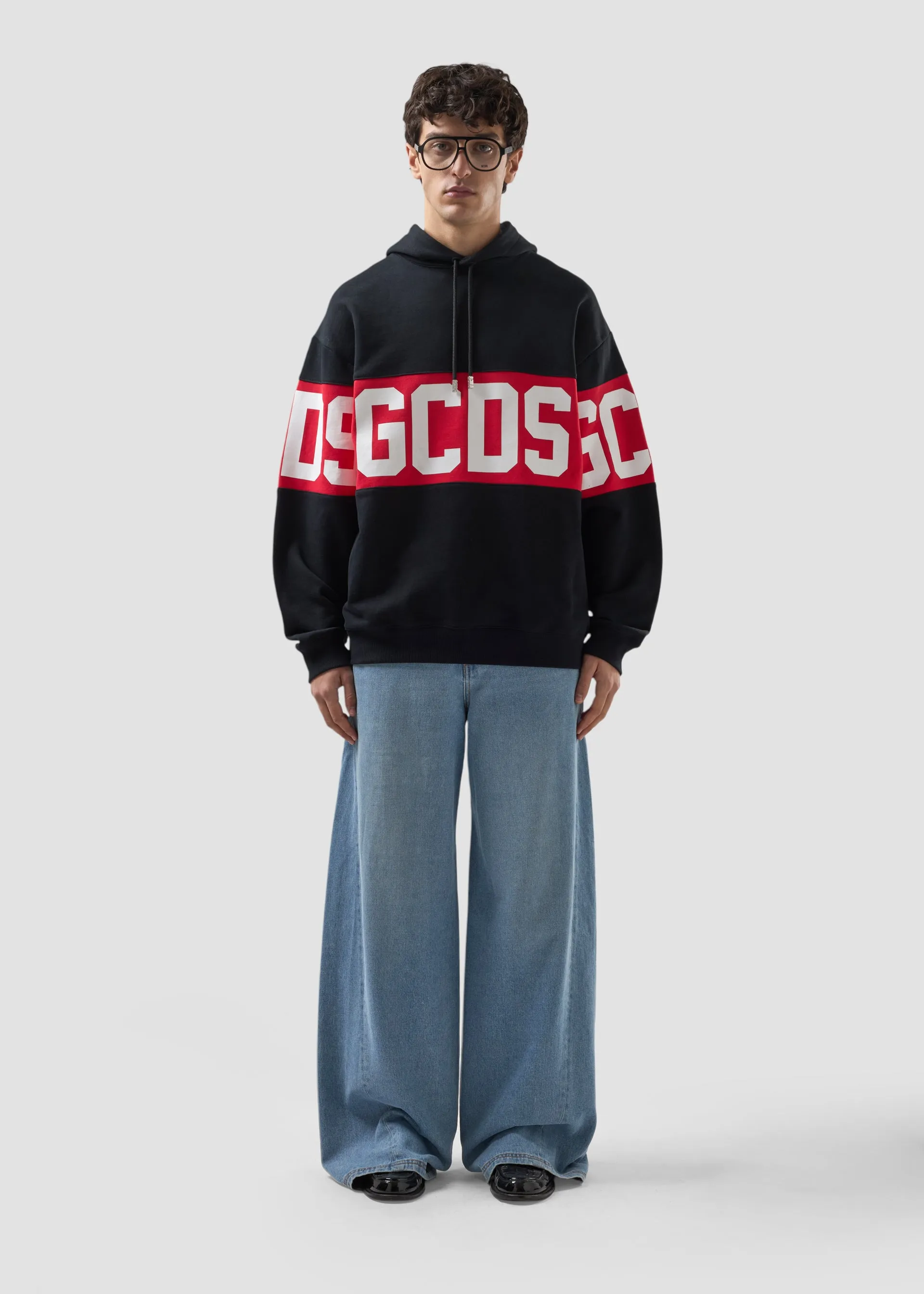 Felpa con cappuccio con Banda Logo sold by GCDS product image thumbnail 2