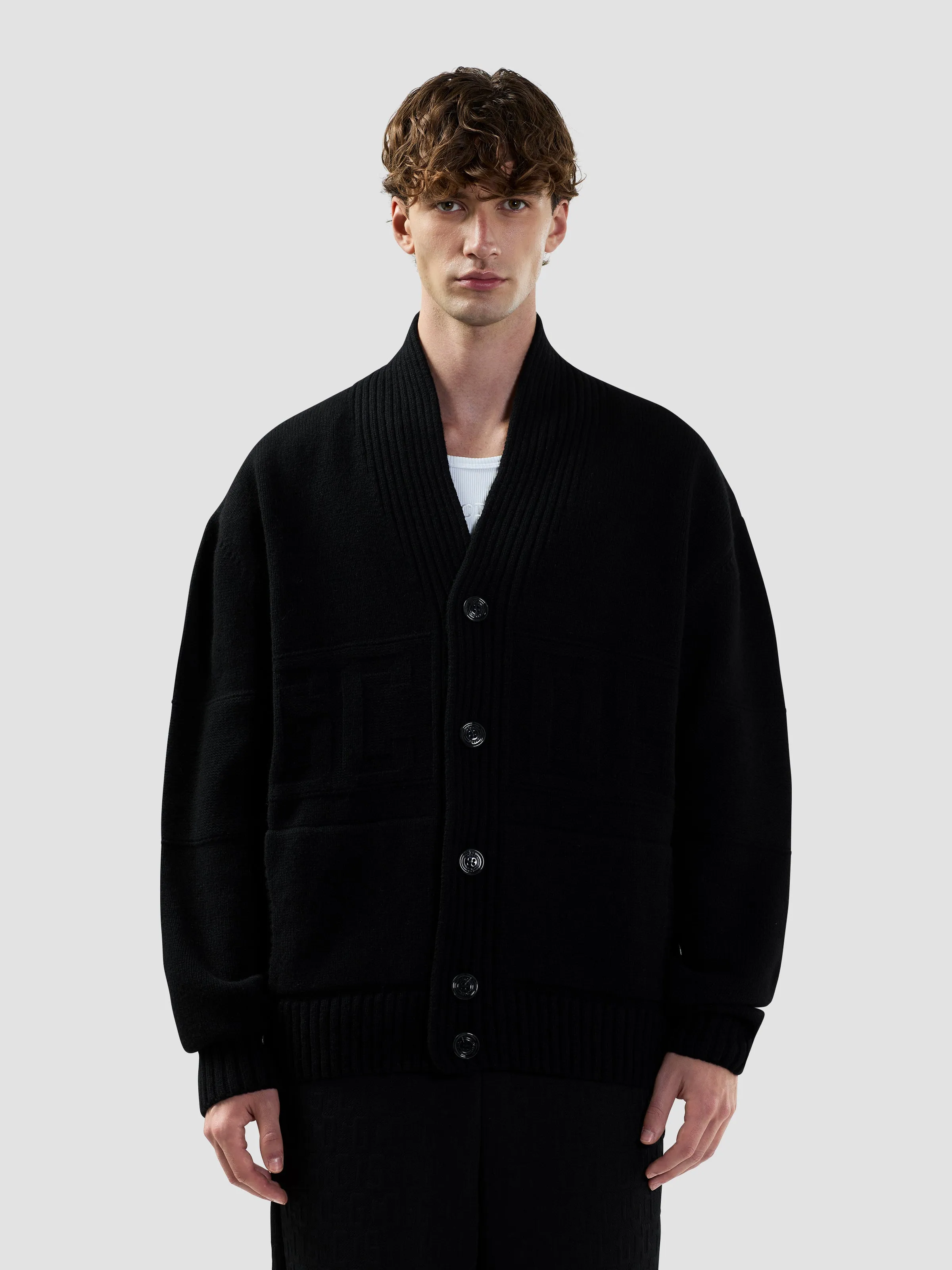 Cardigan con bottoni e logo sold by GCDS product image thumbnail 3