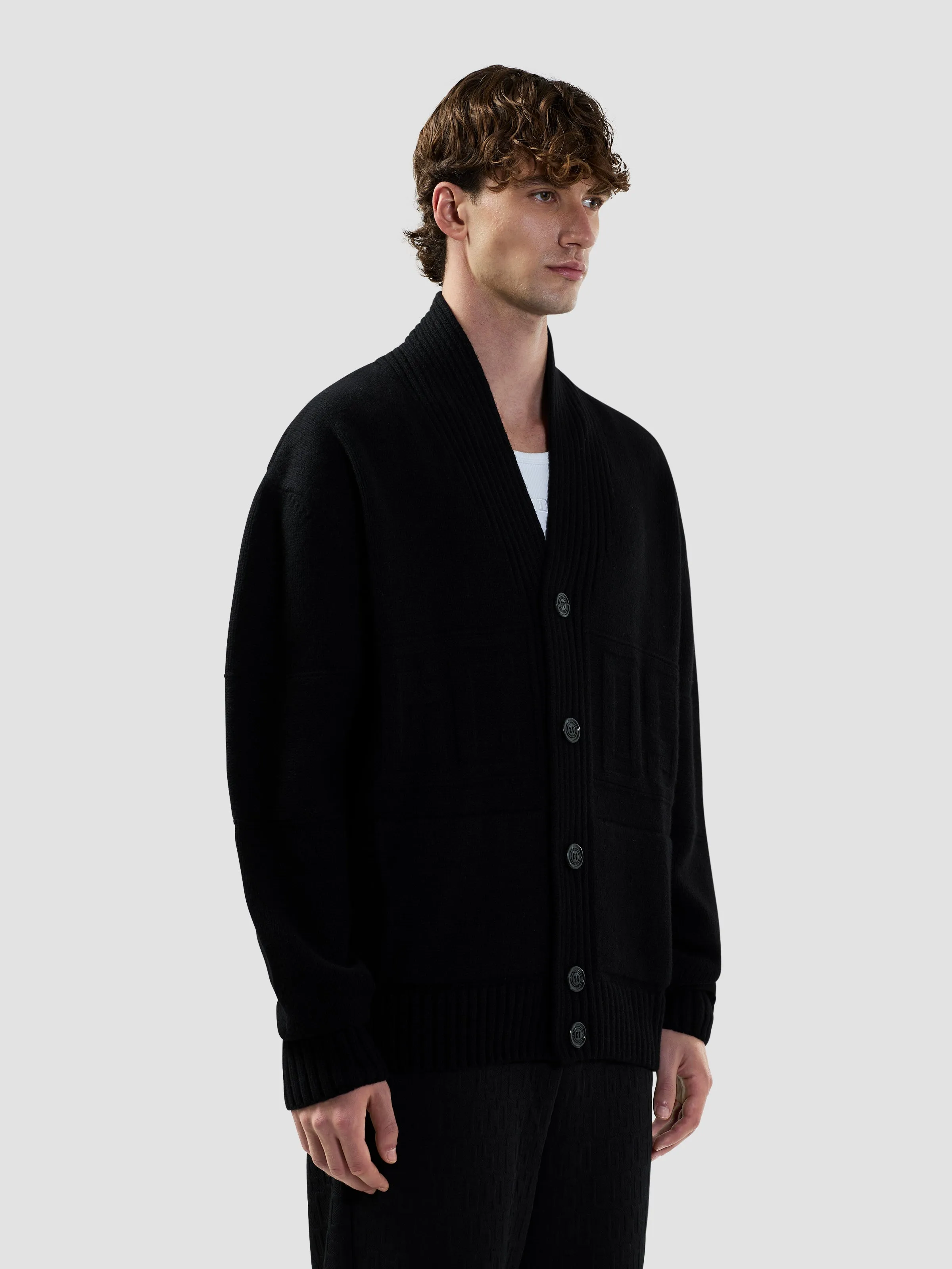 Cardigan con bottoni e logo sold by GCDS product image thumbnail 4