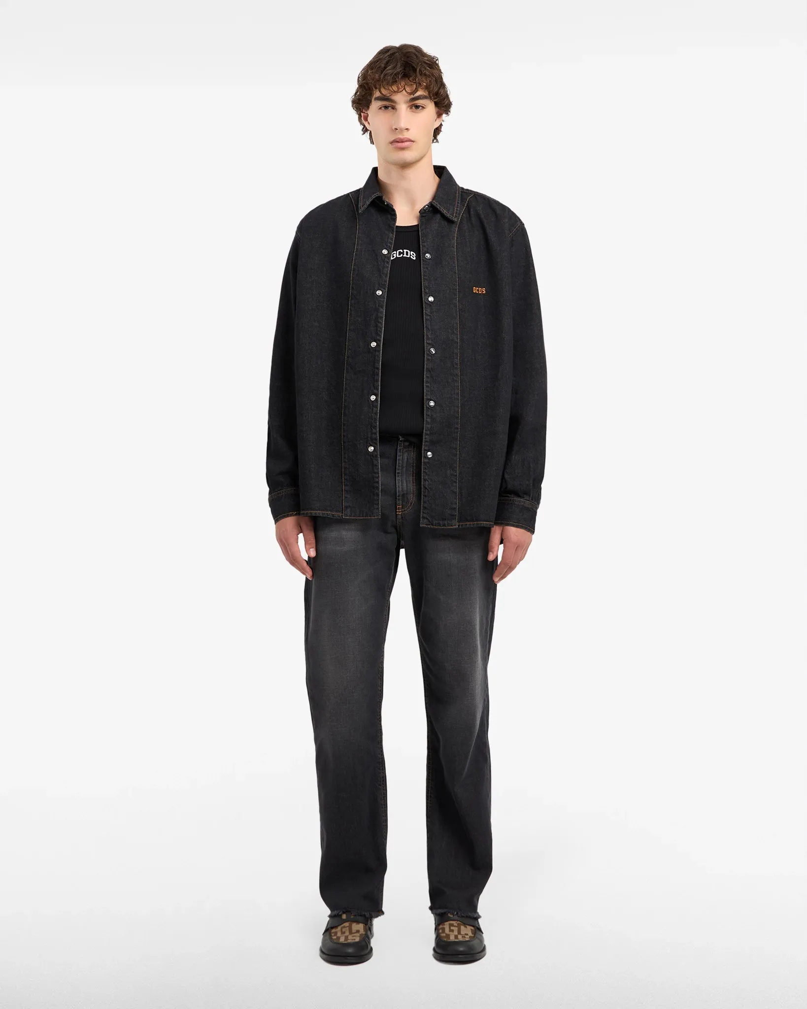 Camicia in denim Wirdo sold by GCDS product image thumbnail 2