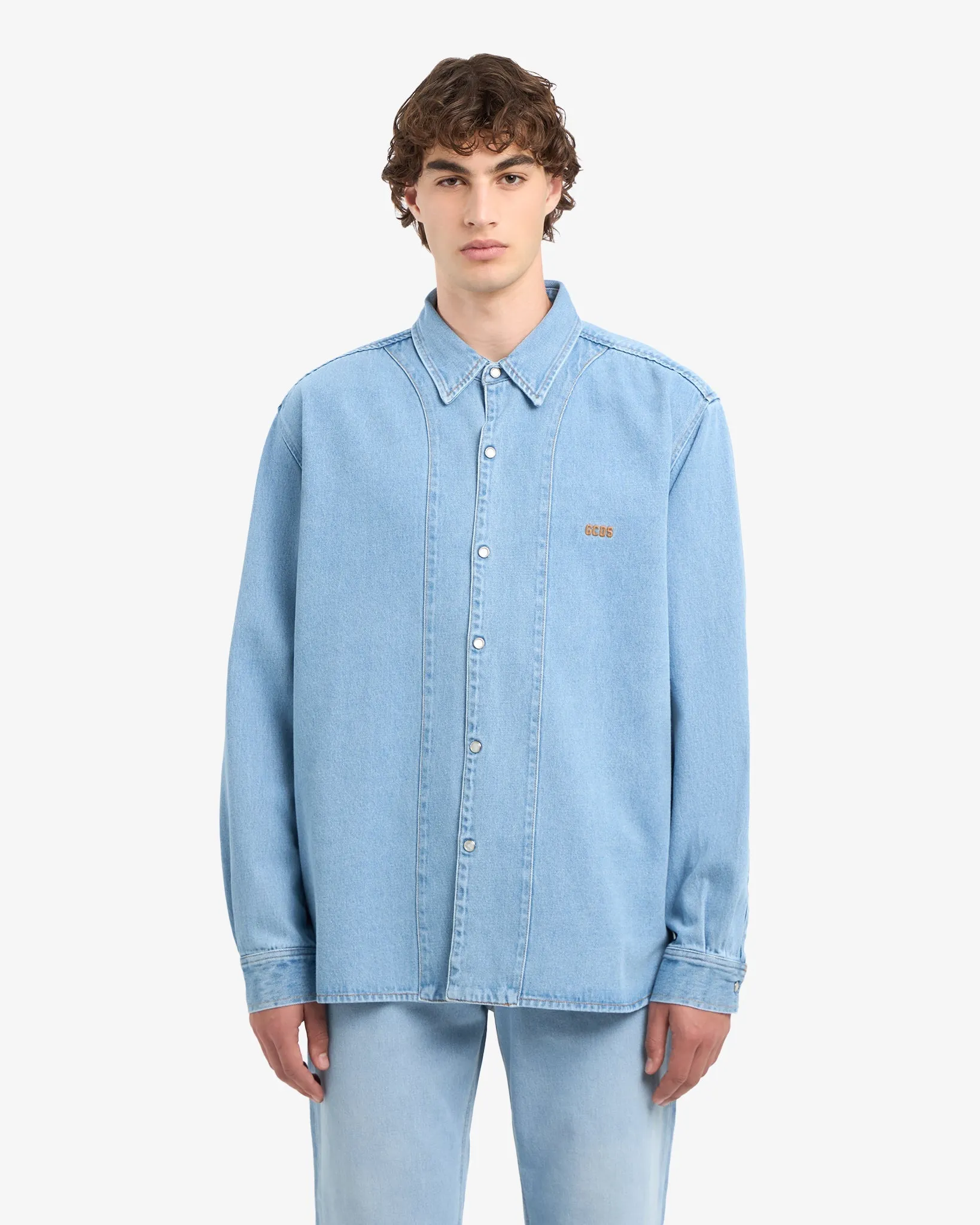 Camicia in denim Wirdo sold by GCDS product image thumbnail 3