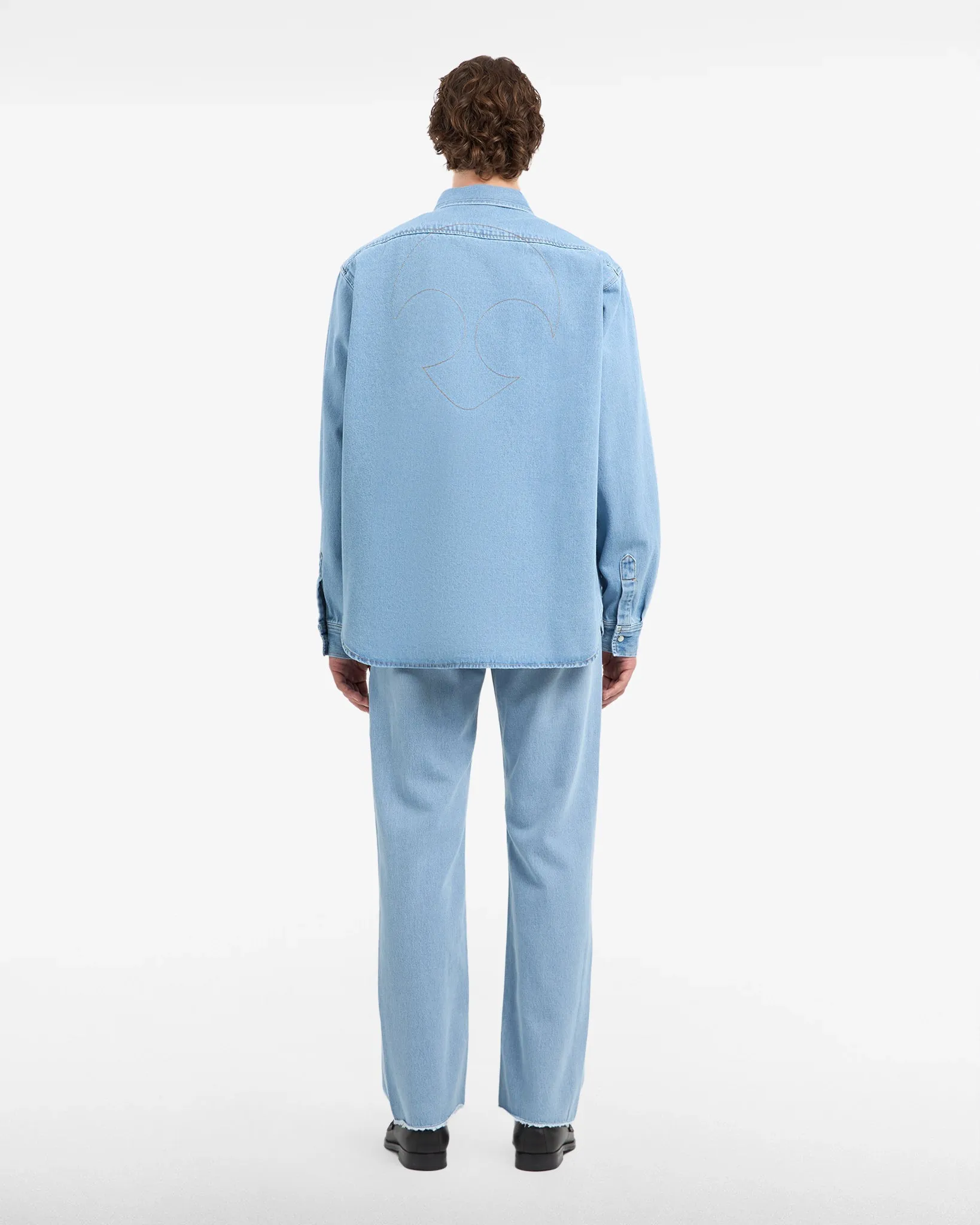 Camicia in denim Wirdo sold by GCDS product image thumbnail 4