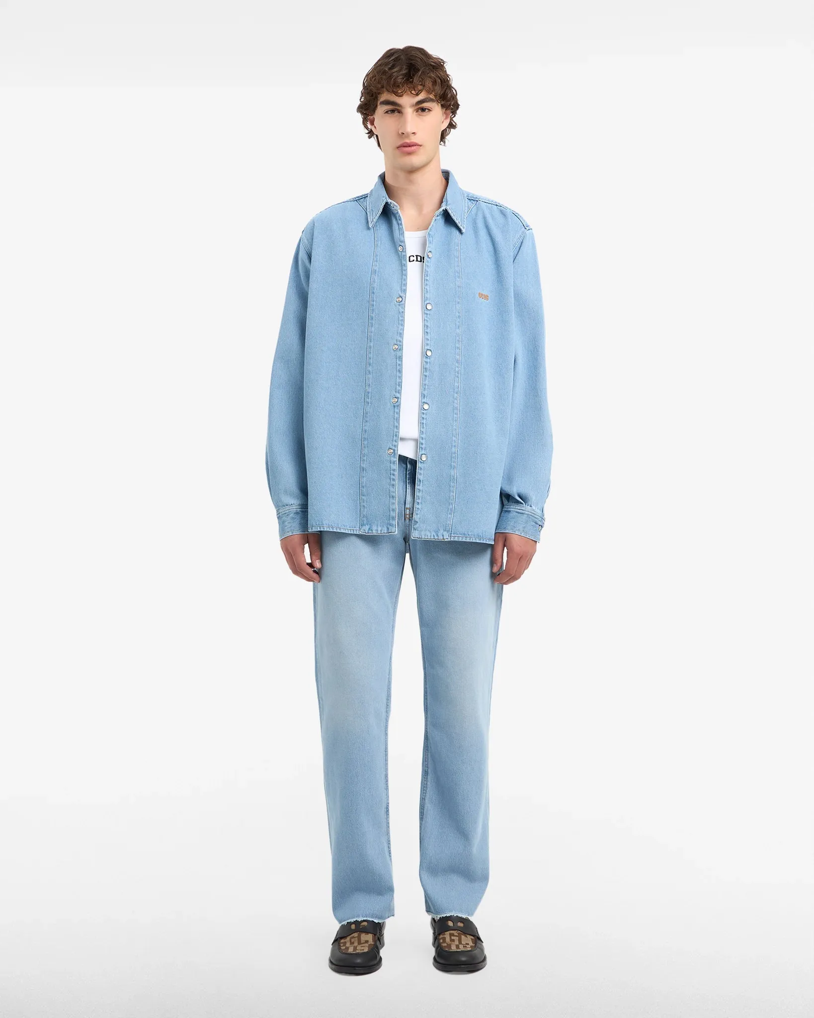 Camicia in denim Wirdo sold by GCDS product image thumbnail 2