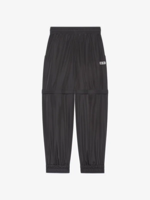 Joggers in nylon Essentials made by GCDS