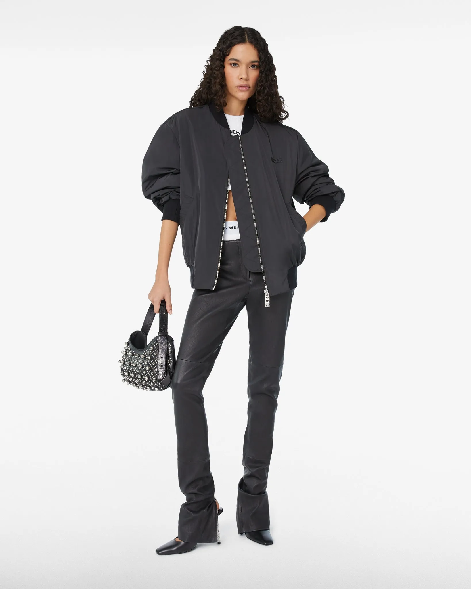 Bomber Logo In Nylon sold by GCDS product image thumbnail 3