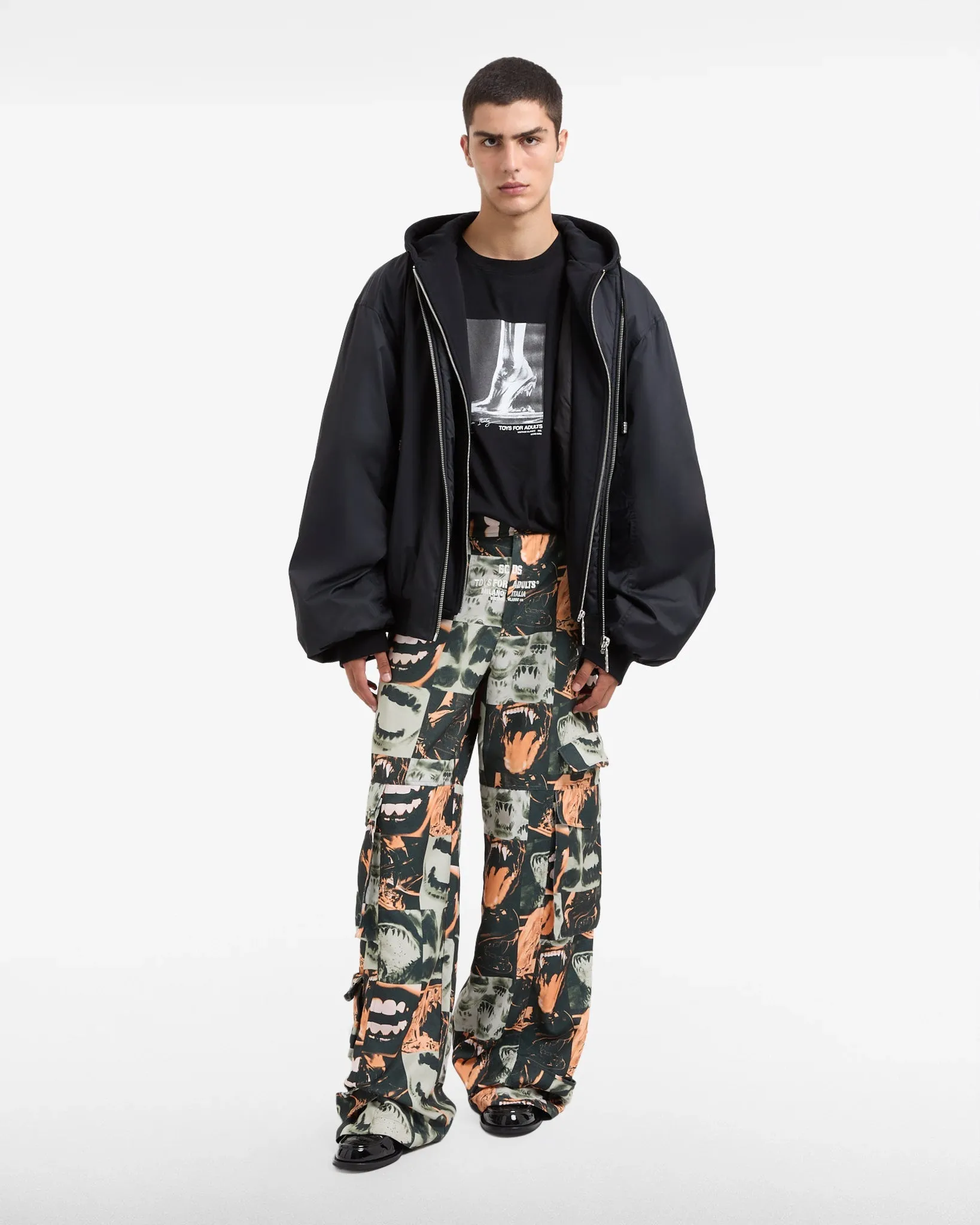 Bomber con cappuccio sold by GCDS product image thumbnail 2