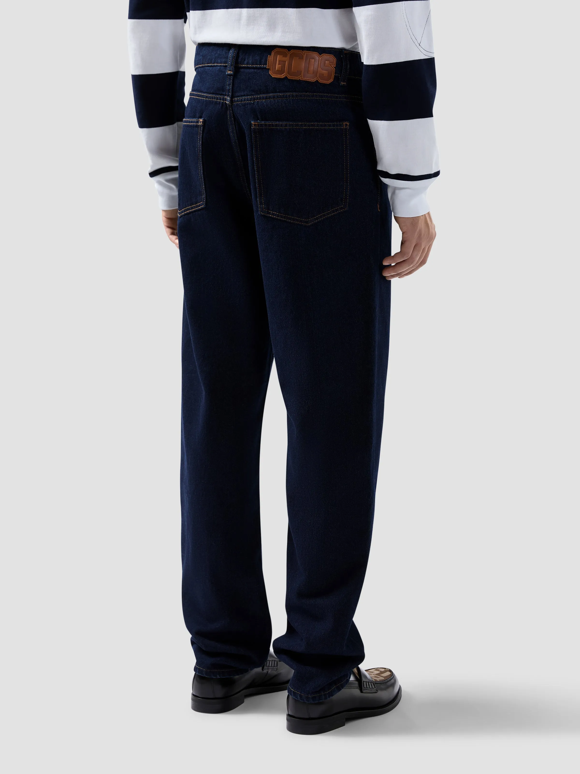 Pantaloni in denim regular fit sold by GCDS product image thumbnail 5