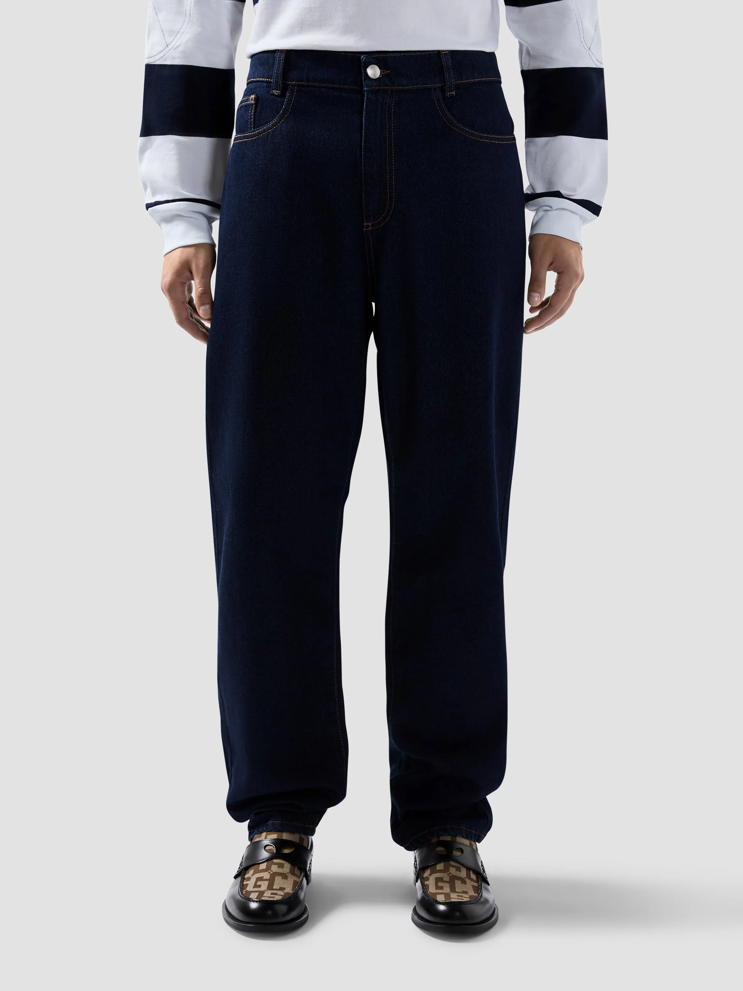 Pantaloni in denim regular fit sold by GCDS product image thumbnail 3