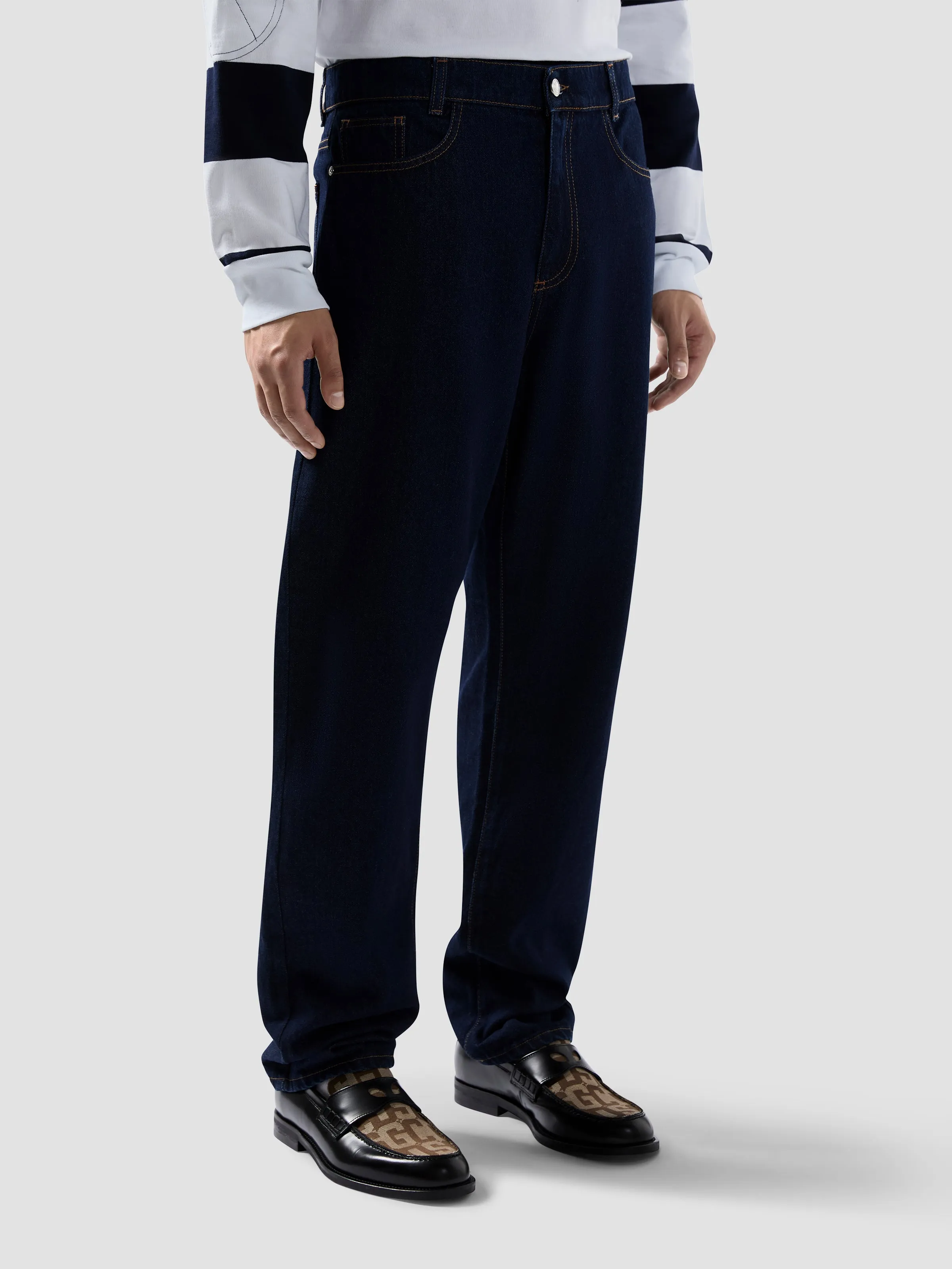 Pantaloni in denim regular fit sold by GCDS product image thumbnail 4