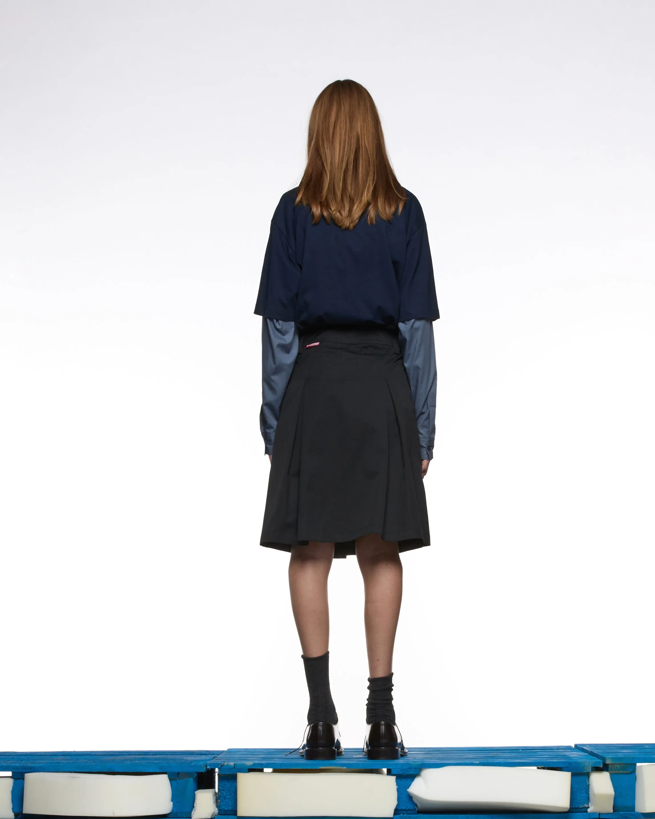 GR10K 15 000 REPLICATED SKIRT - CHARCOAL sold by GR10K product image thumbnail 5
