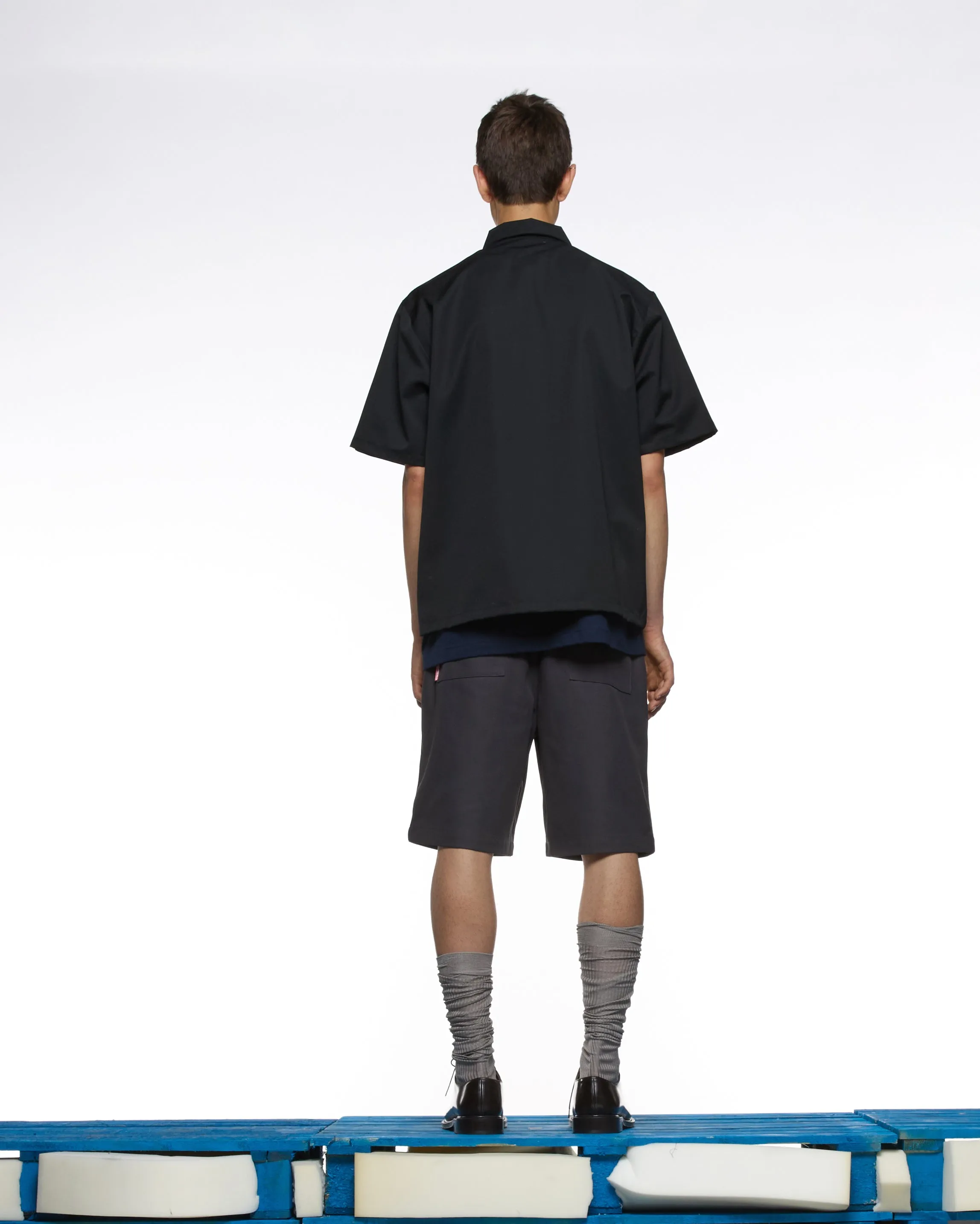GR10K 20000 REPLICATED S/S SHIRT - BLACK sold by GR10K product image thumbnail 5