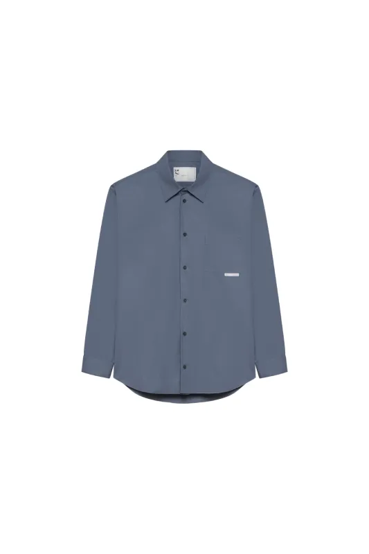 GR10K 21000 REPLICATED L/S SHIRT - CHARCOAL made by GR10K