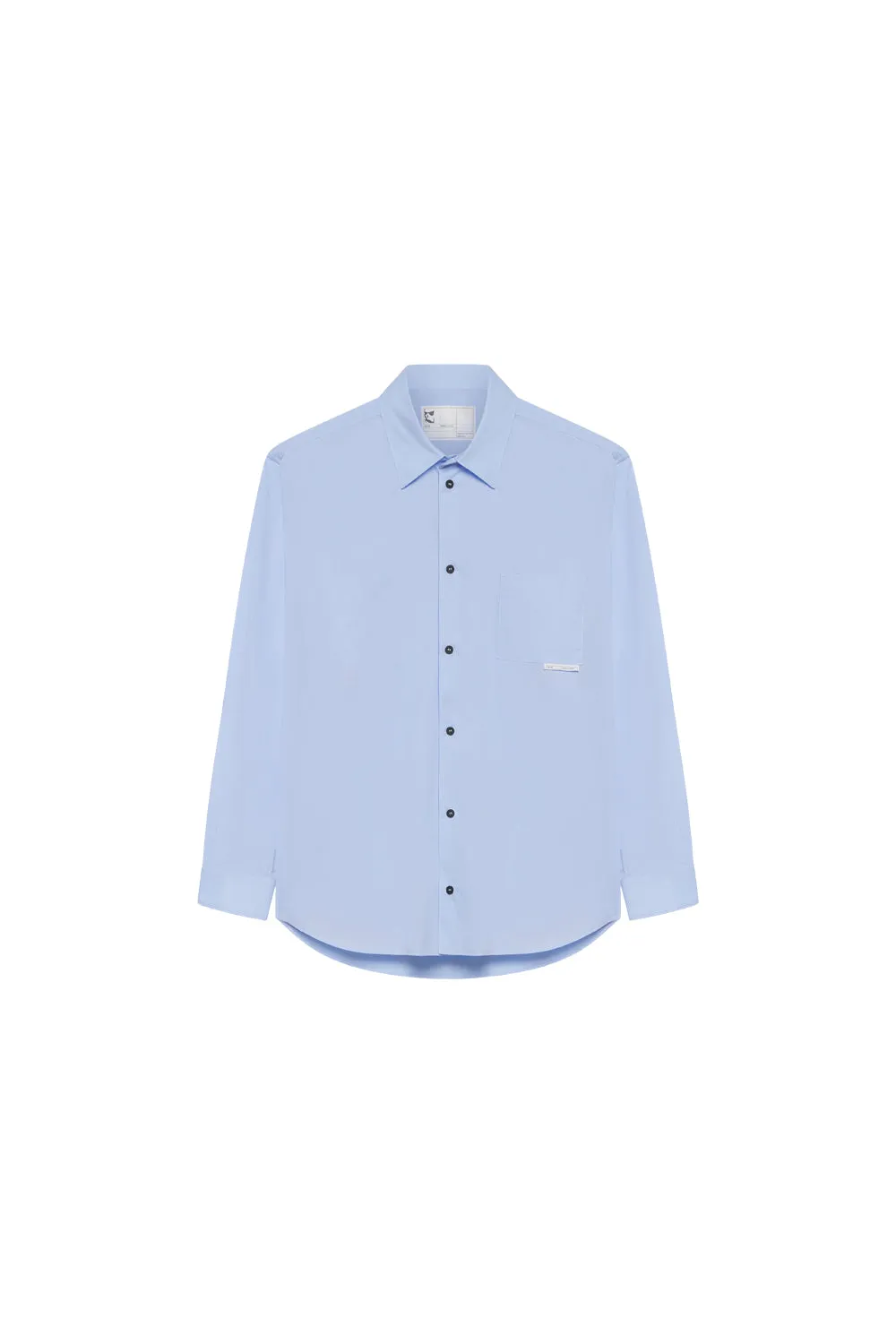 GR10K 21000 REPLICATED L/S SHIRT - LIGHT BLU sold by GR10K