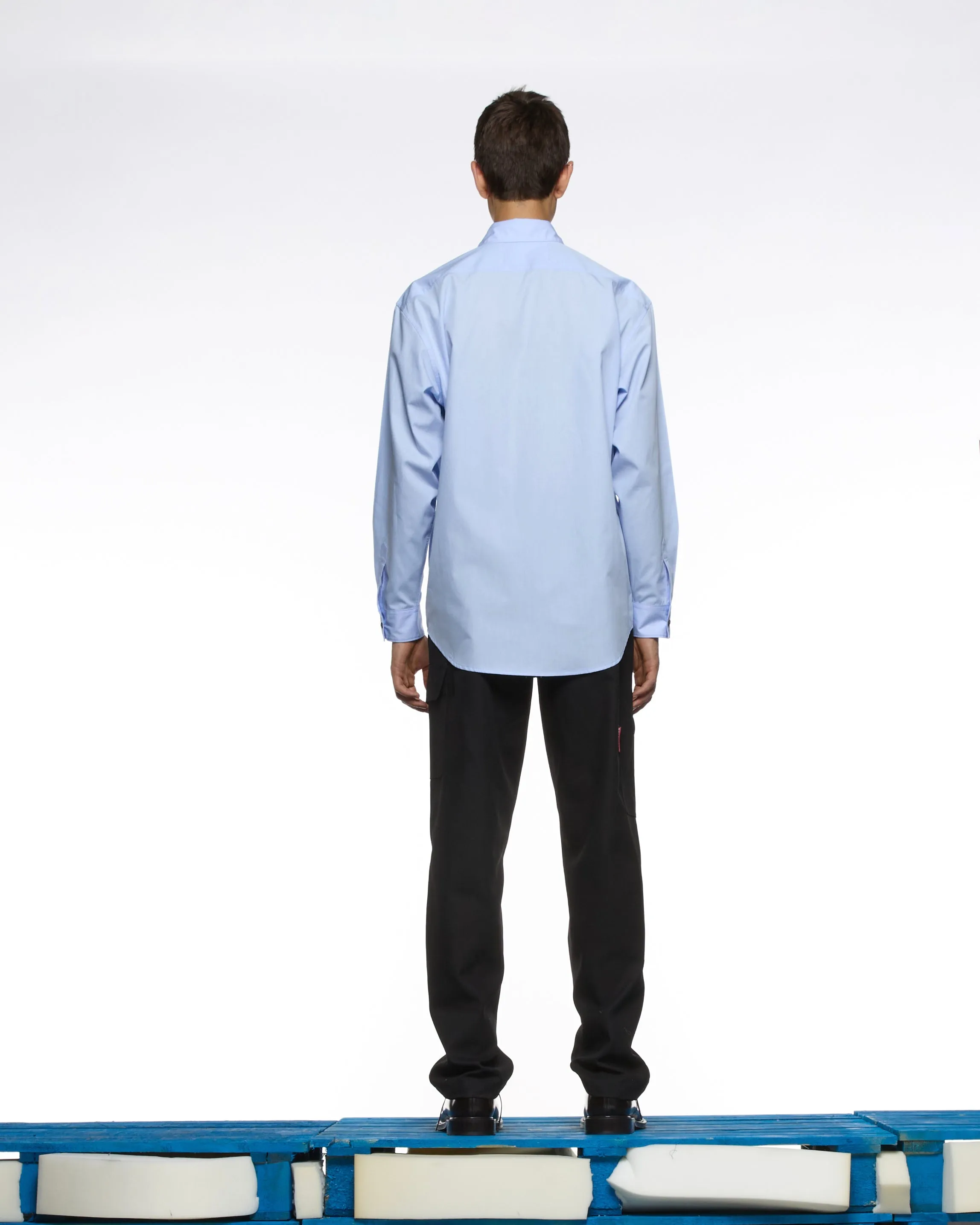 GR10K 21000 REPLICATED L/S SHIRT - LIGHT BLU sold by GR10K product image thumbnail 4