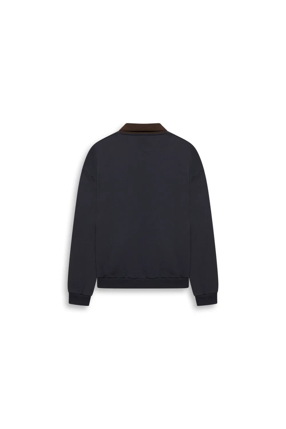 GR10K REPLICATED 30001 POLO SWEATSHIRT - NAVY sold by GR10K product image thumbnail 2