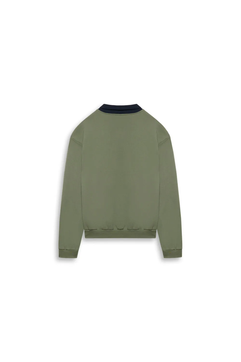 GR10K 30001 REPLICATED POLO SWEATSHIRT SEASONAL - SAGE GREEN sold by GR10K product image thumbnail 2