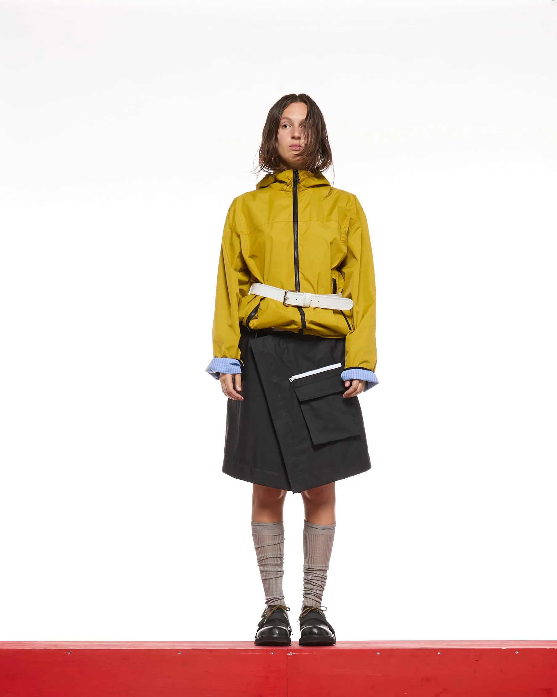 GR10K COTTON 3L PANEL SKIRT - BLACK sold by GR10K product image thumbnail 3