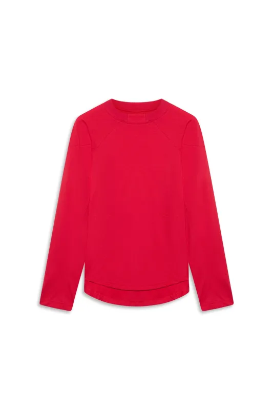 GR10K PUMP LONGSLEEVE -  SCARLET RED made by GR10K