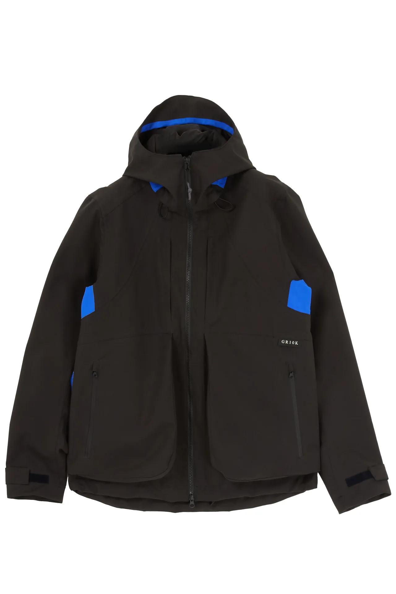 HOODIE SKELETON SHELL II - DARK SOIL GREY sold by GR10K product image thumbnail 2