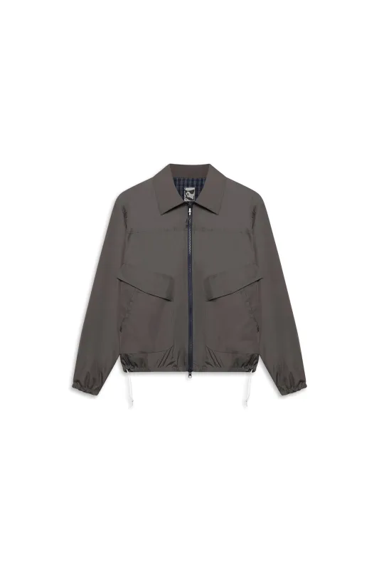 GR10K TECNO APP REVERSIBLE JACKET - ASPHALT GREY made by GR10K