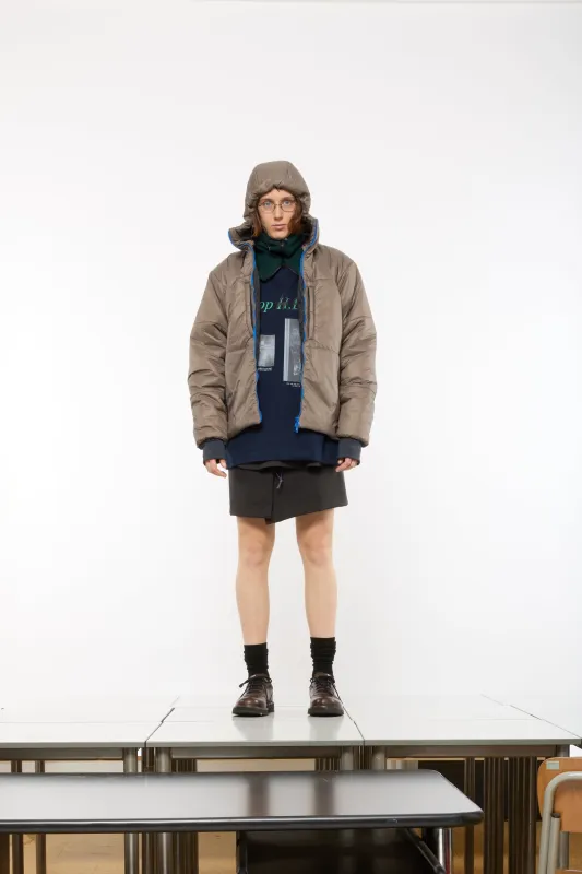 PUFFER JACKET - TORTORA made by GR10K