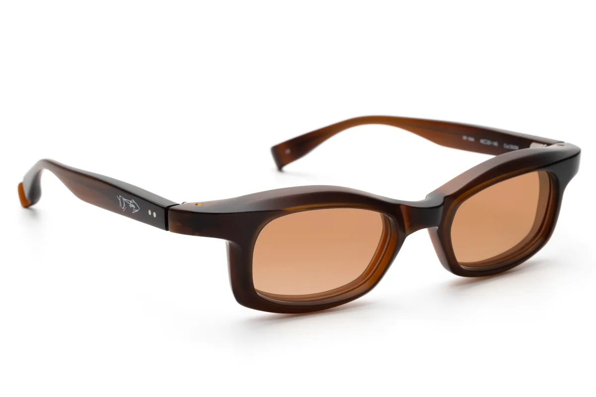 RF-044 SUNGLASSES  - RUSTY BROWN made by GR10K