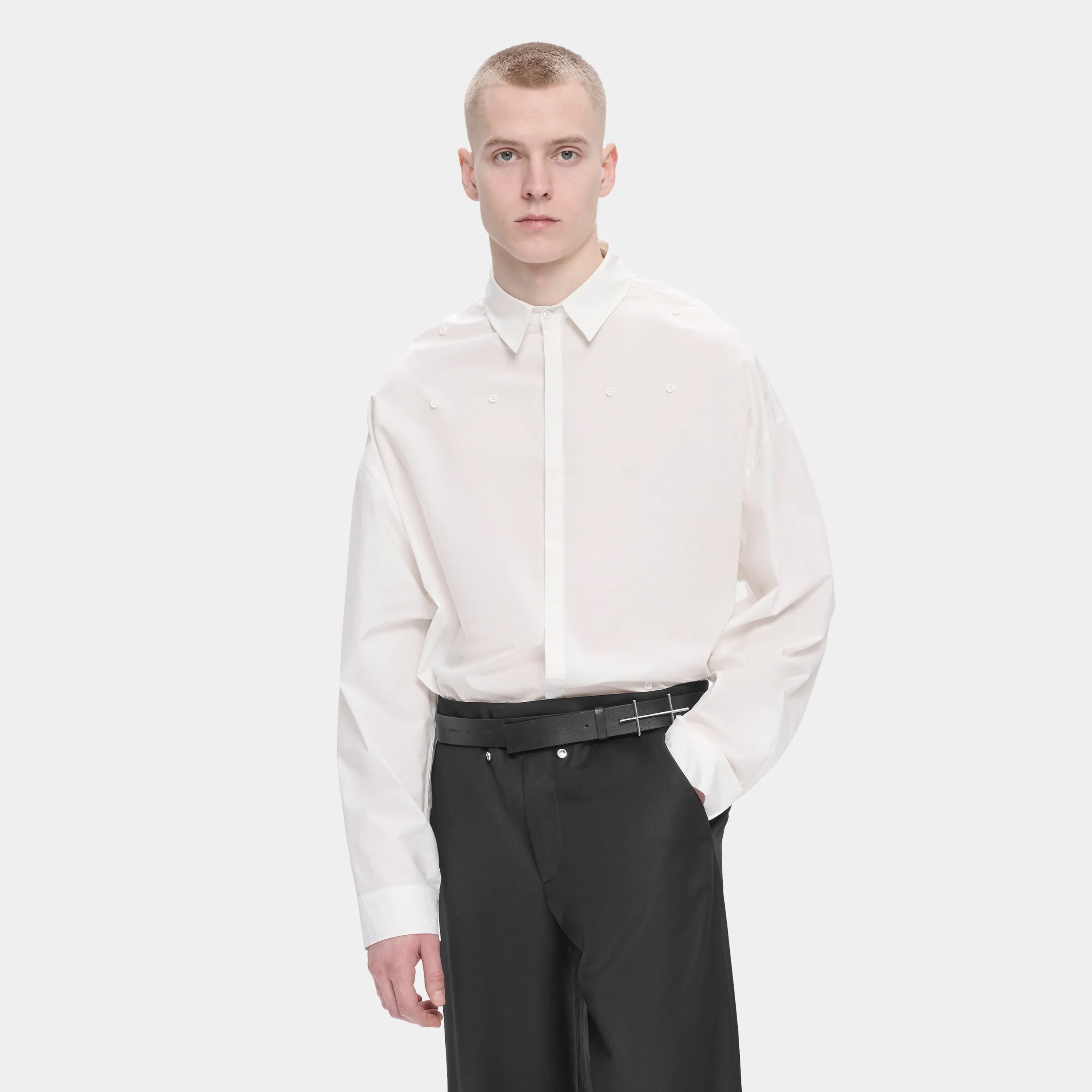 FALERAE LS SHIRT sold by HELIOT EMIL product image thumbnail 4