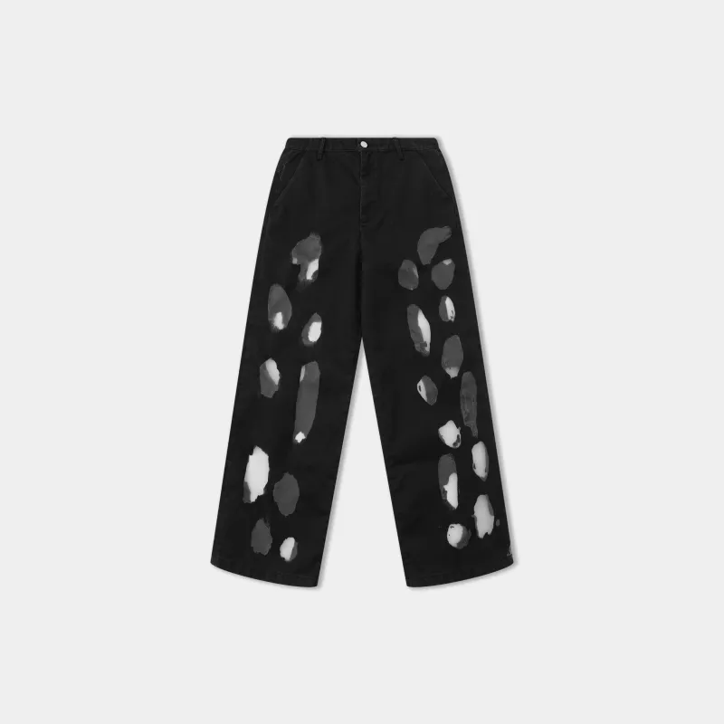 GALLOP DENIM TROUSERS made by HELIOT EMIL