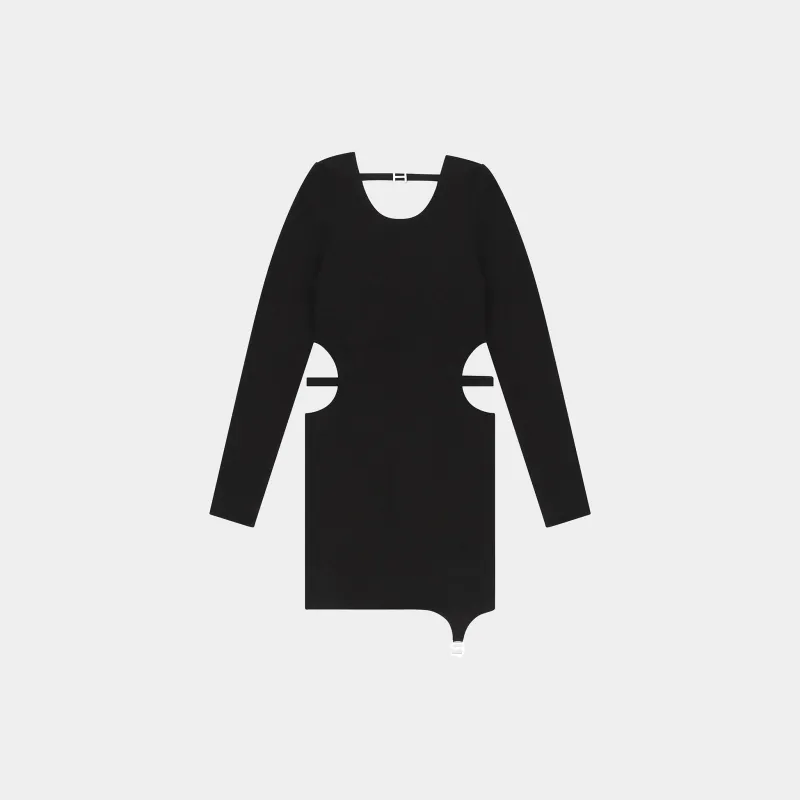ORDERLY JERSEY DRESS made by HELIOT EMIL