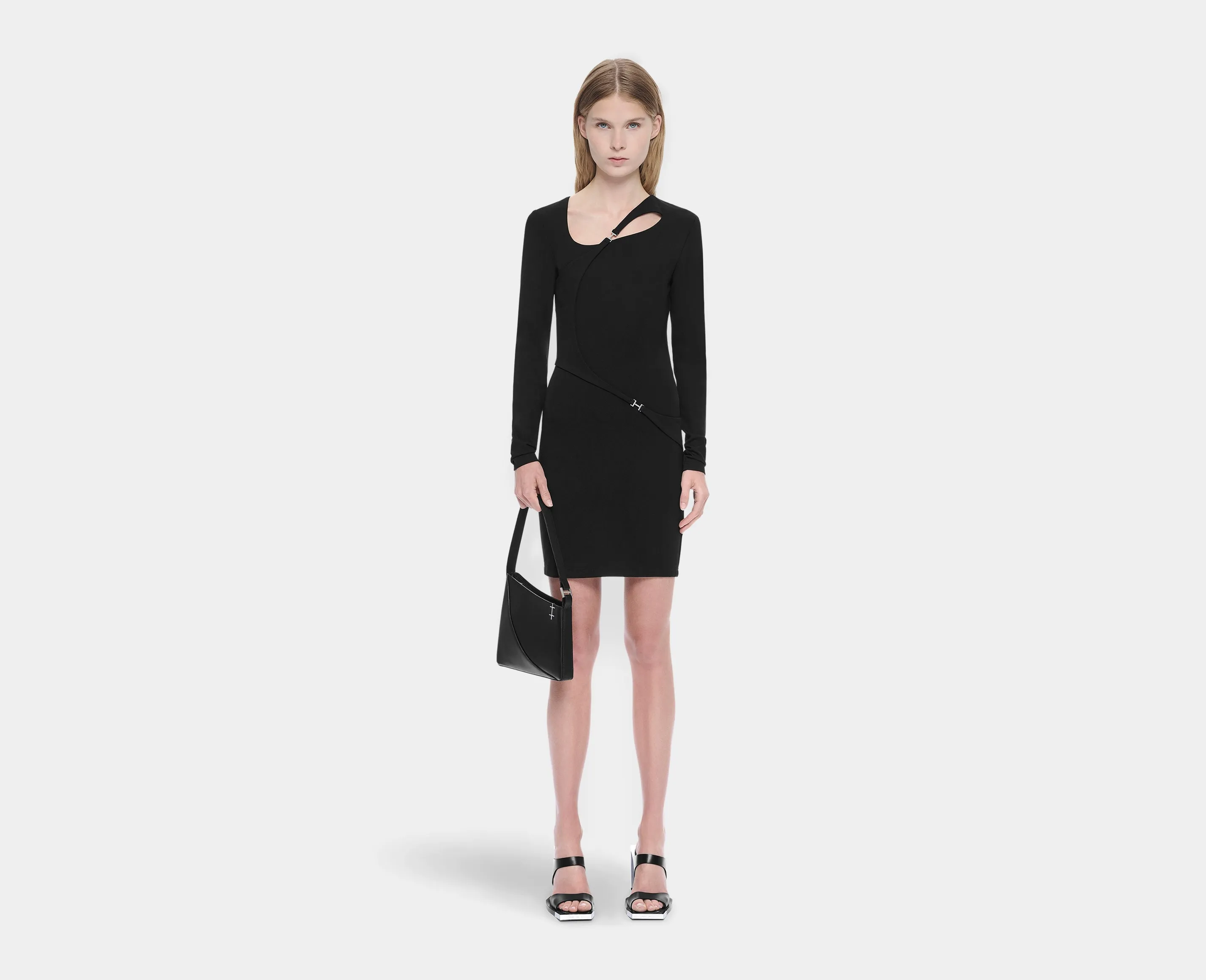 DRAPPED CARABINER DRESS sold by HELIOT EMIL product image thumbnail 2