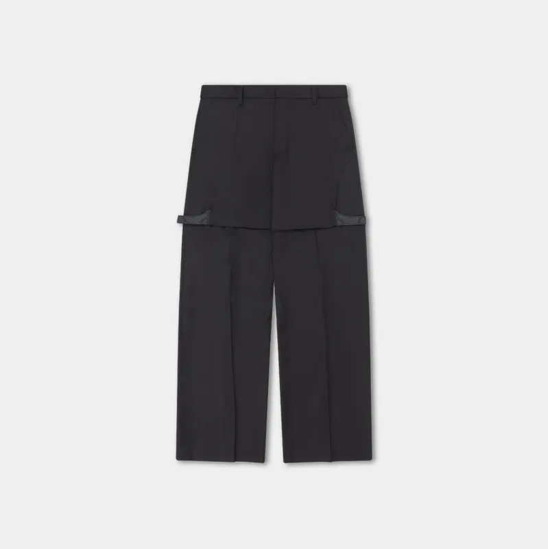GLASSINE TAILORED PANTS made by HELIOT EMIL