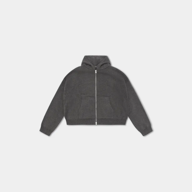 LAMPI KNIT HOODIE made by HELIOT EMIL