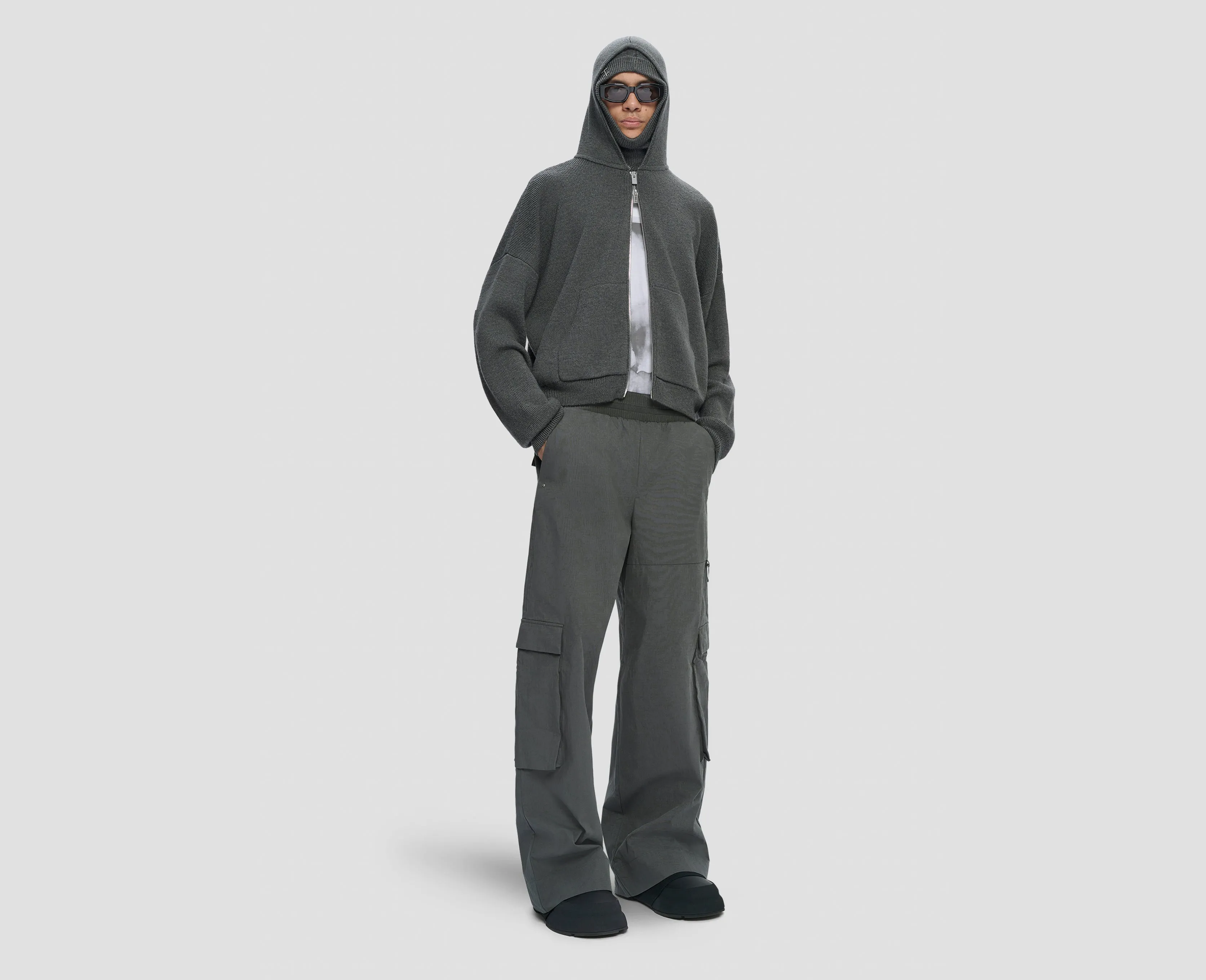 LAMPI KNIT HOODIE sold by HELIOT EMIL product image thumbnail 3