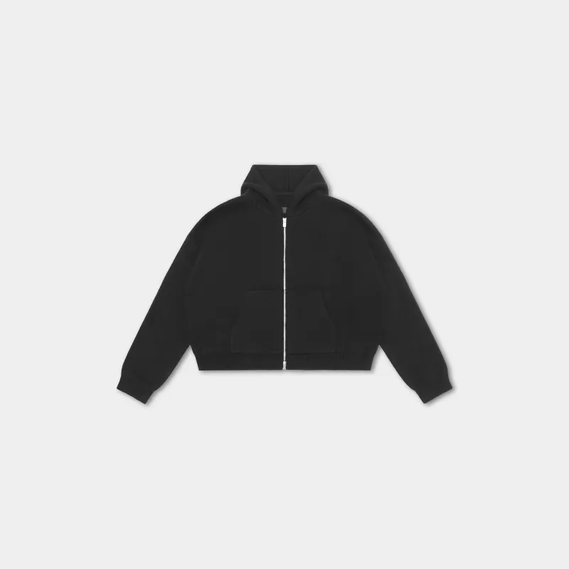 LAMPI KNIT HOODIE made by HELIOT EMIL
