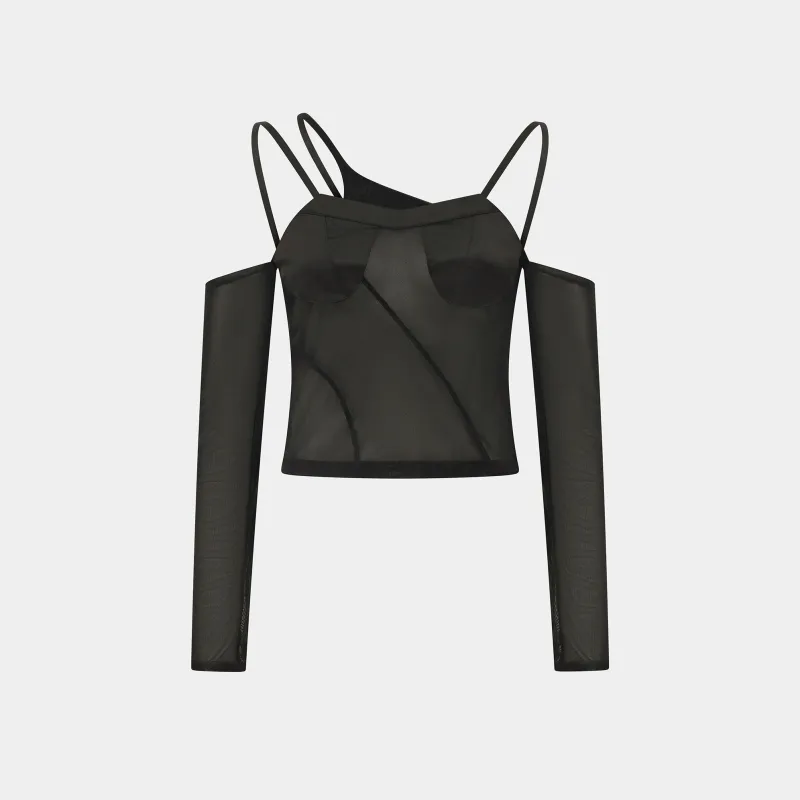 SHEER TOP made by HELIOT EMIL
