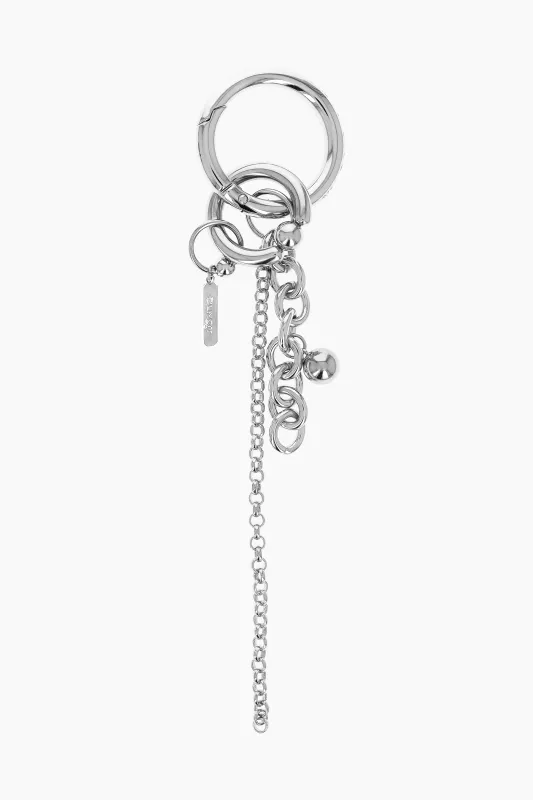Lewis silver Keychain made by Justine Clenquet