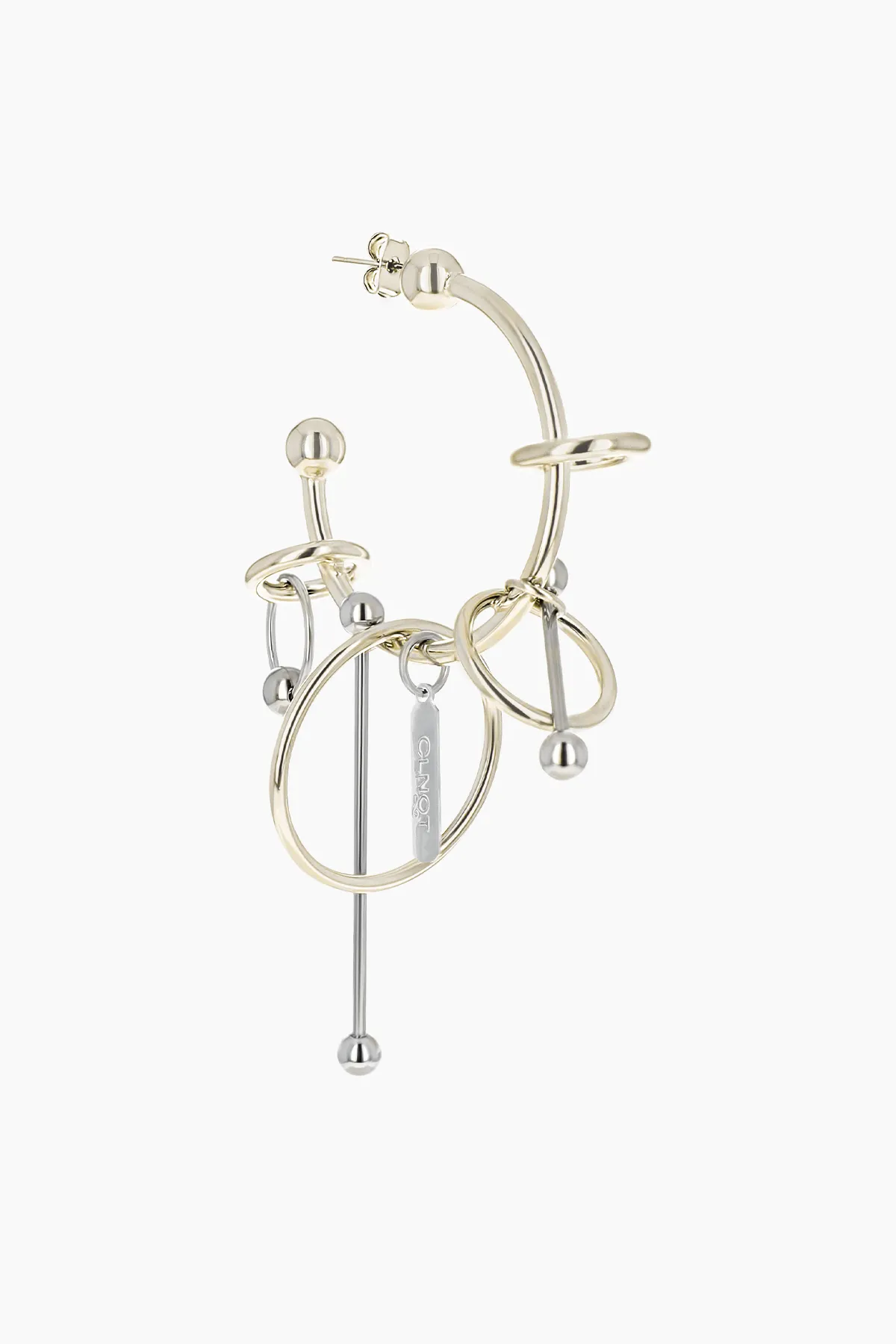 Carl gold earring sold by Justine Clenquet