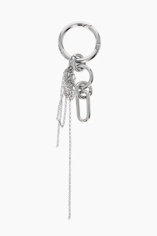Troy silver keychain made by Justine Clenquet