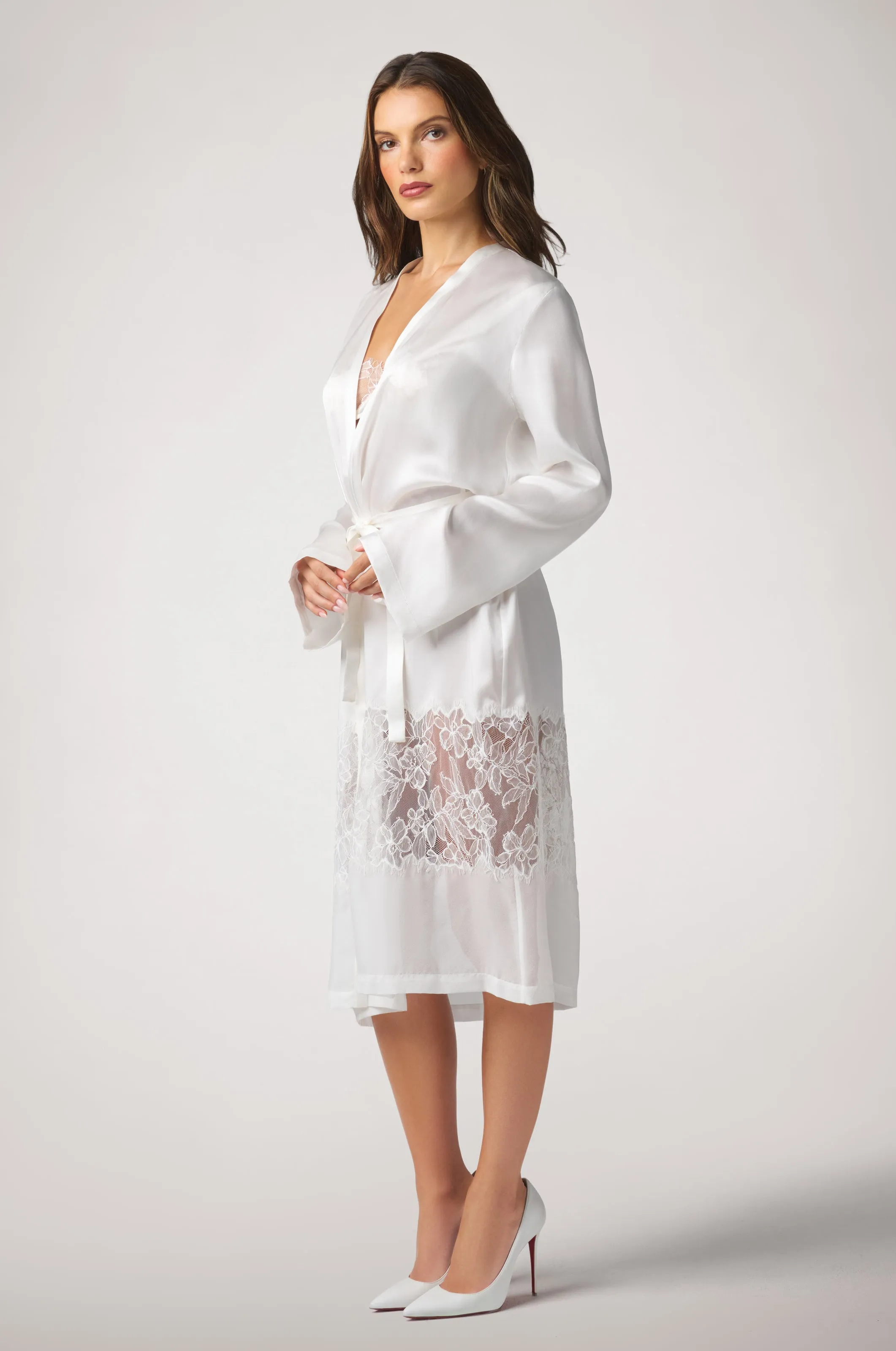 IRIS LACE MIDI ROBE sold by Kiki de Montparnasse product image thumbnail 3