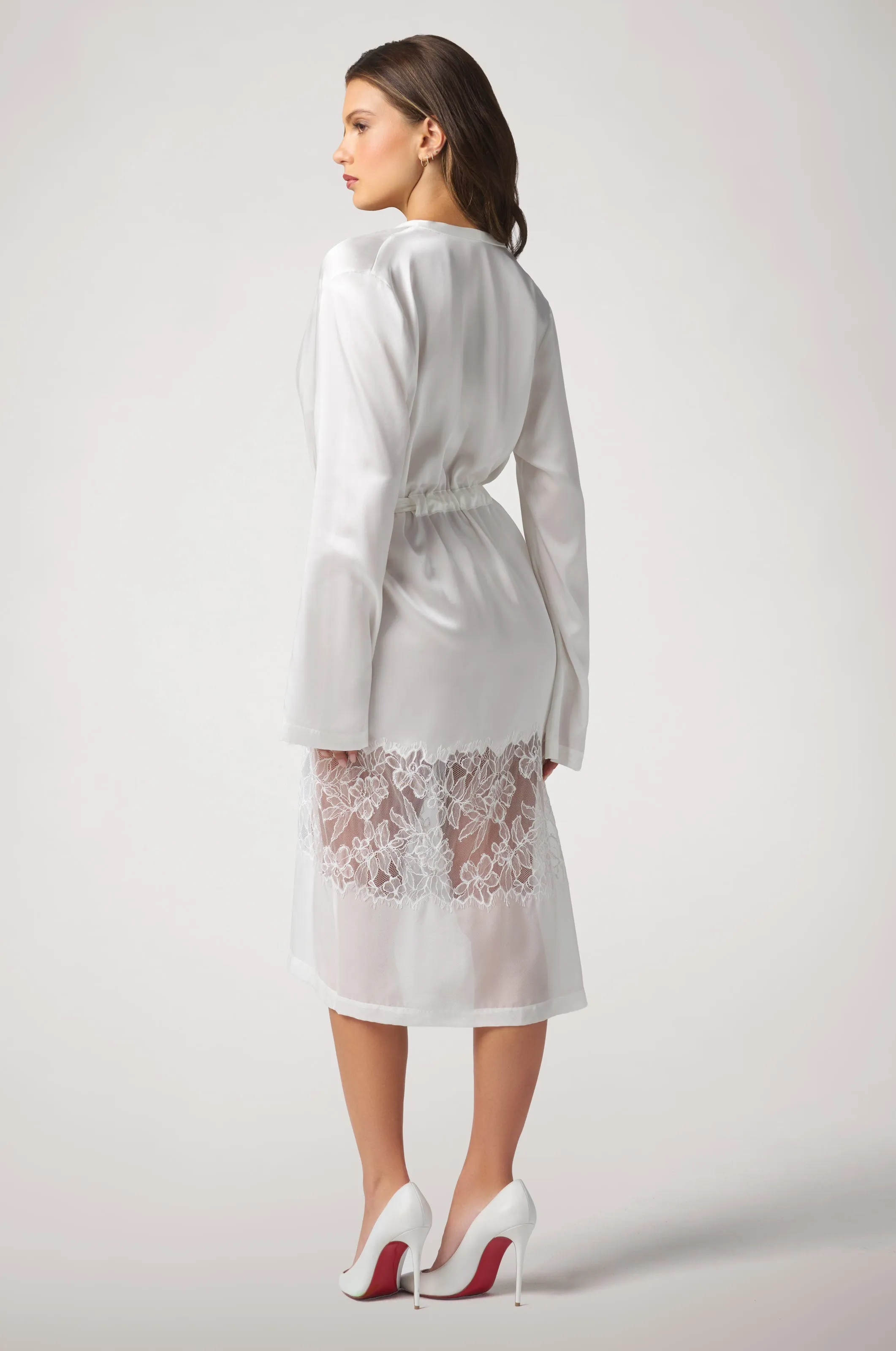 IRIS LACE MIDI ROBE sold by Kiki de Montparnasse product image thumbnail 4