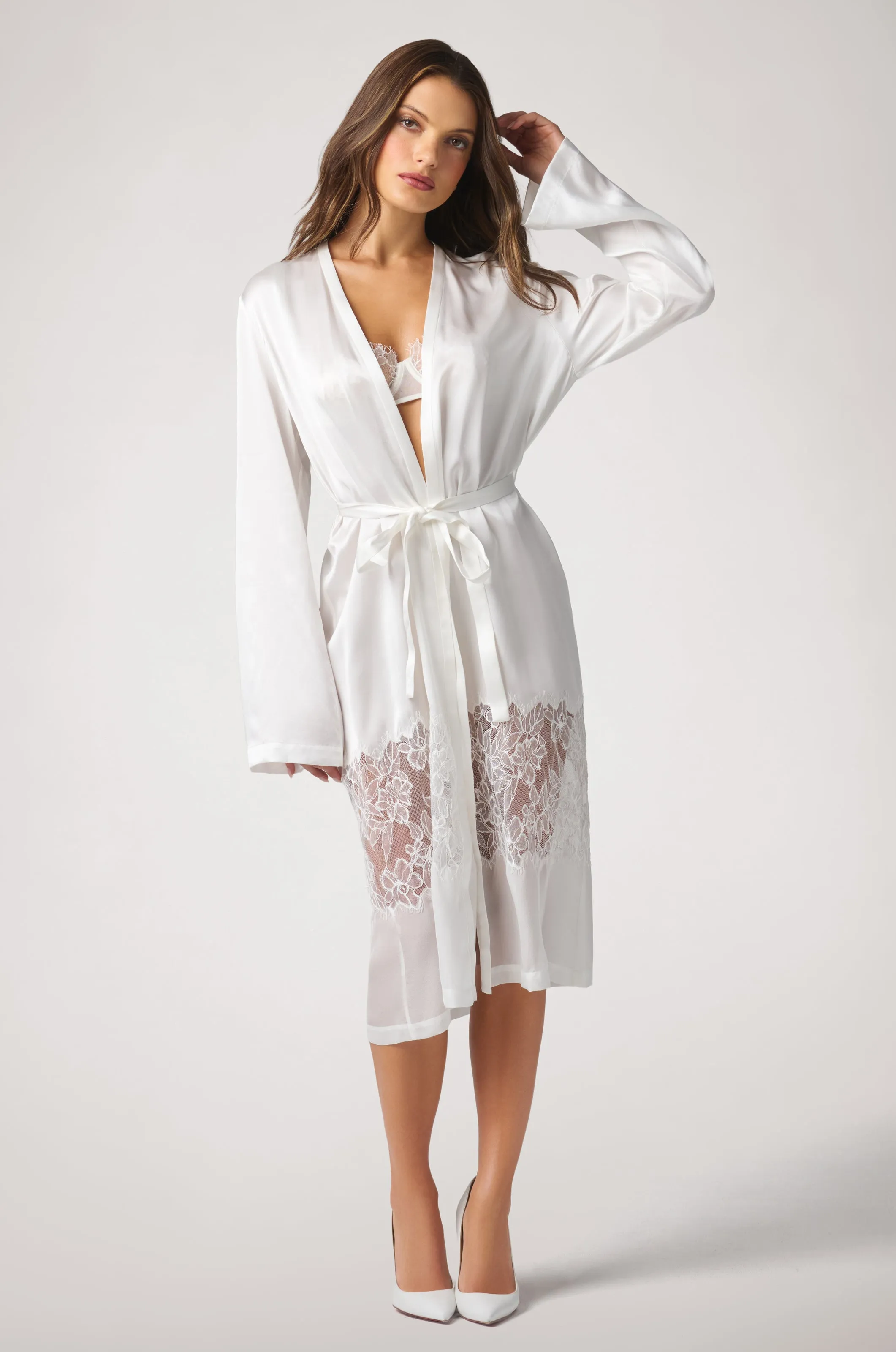 IRIS LACE MIDI ROBE sold by Kiki de Montparnasse product image thumbnail 2