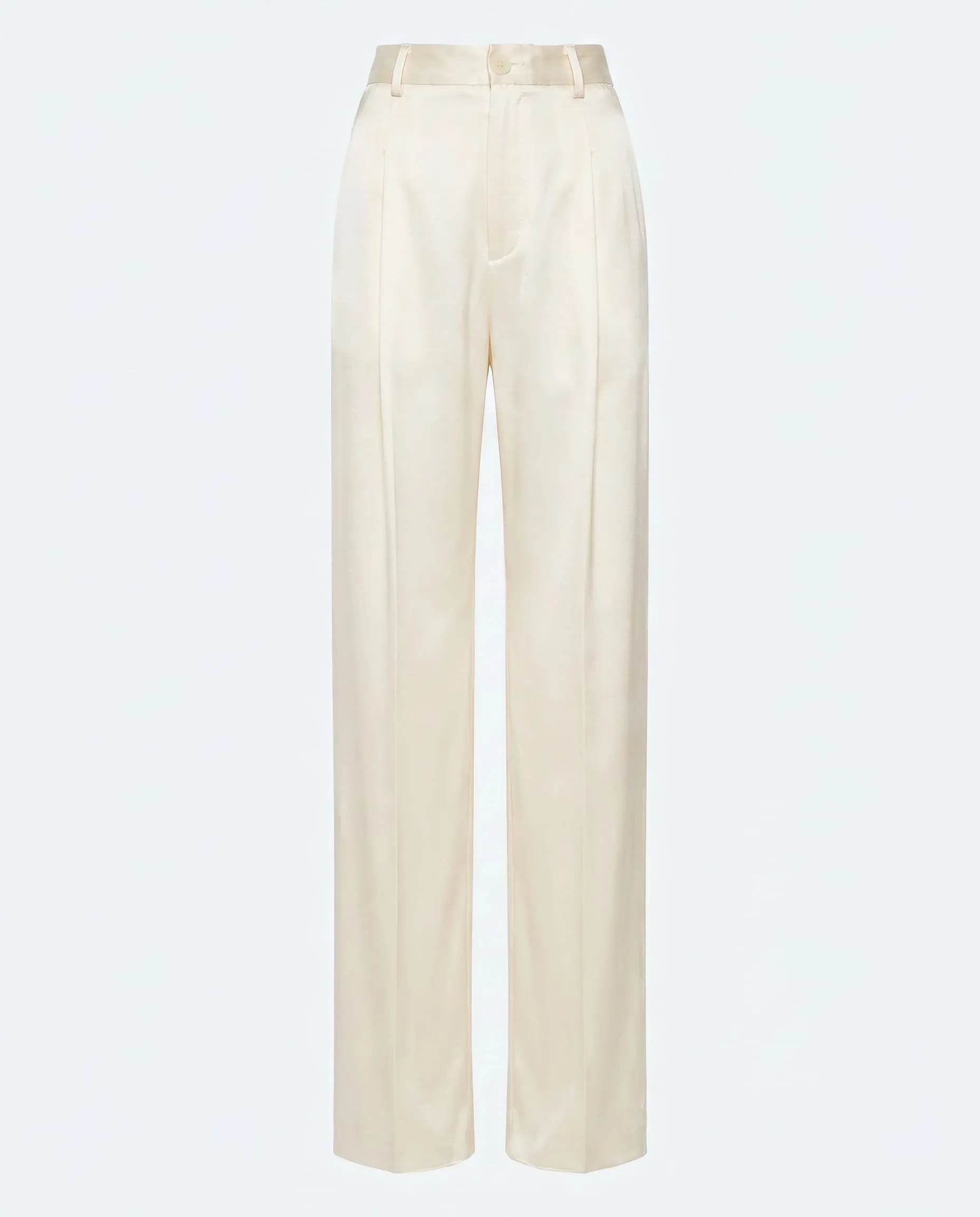 Silky Twill Relaxed Pleated Pant sold by LAPOINTE